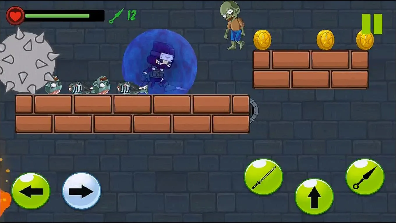 Ninja vs Zombies: Fight Zombie | Indus Appstore | Screenshot