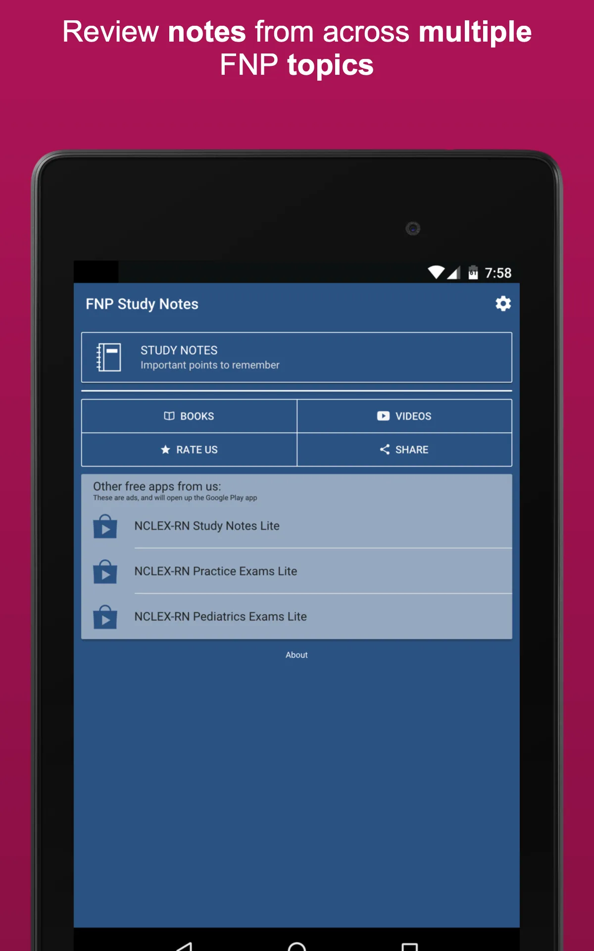 FNP Exam Study Notes | Indus Appstore | Screenshot