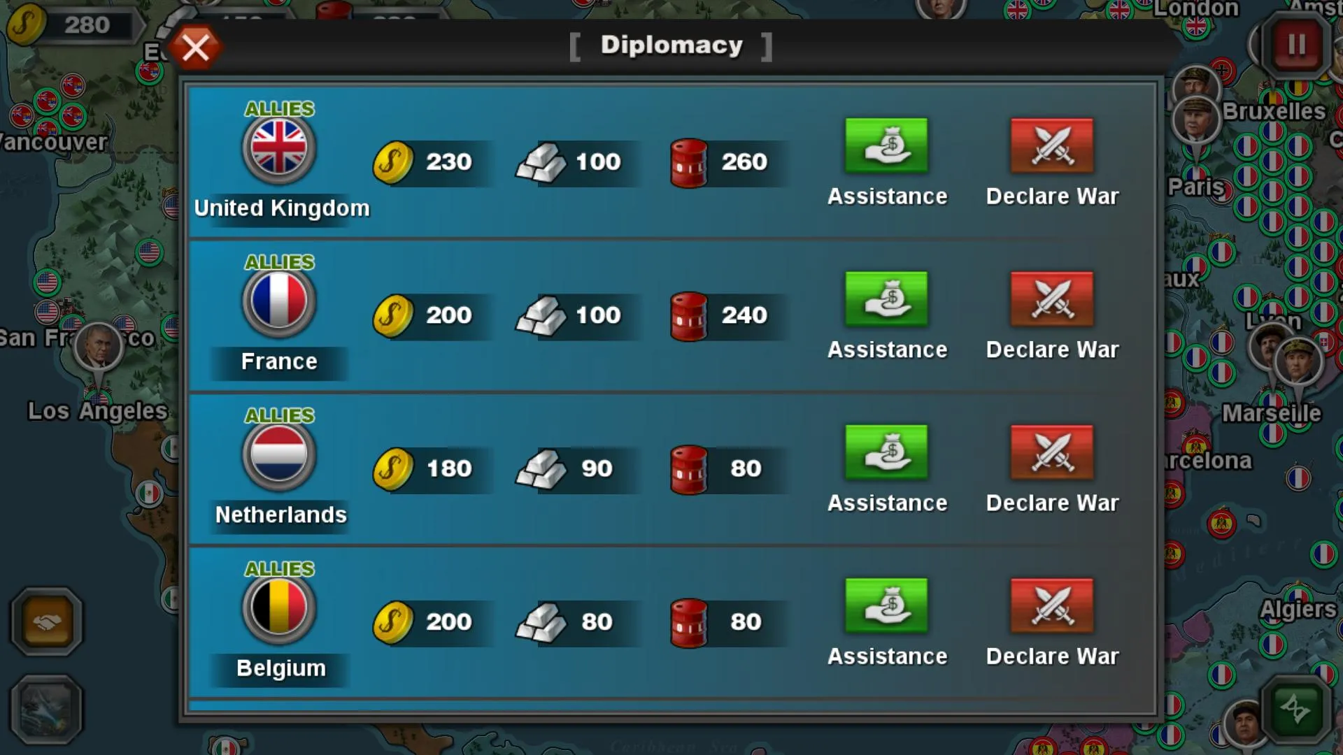 World Conqueror 3-WW2 Strategy | Indus Appstore | Screenshot