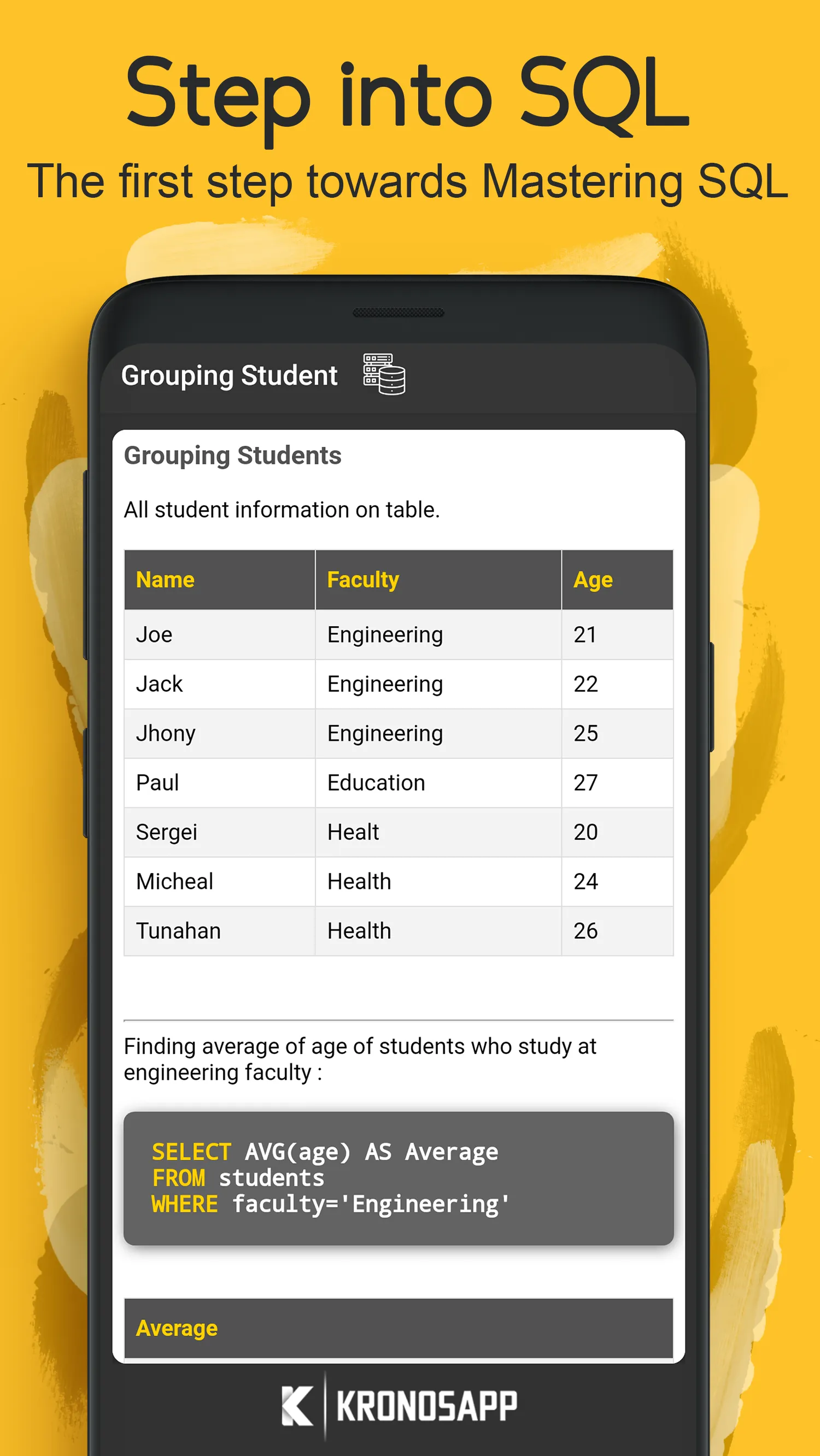 Learn SQL | Indus Appstore | Screenshot