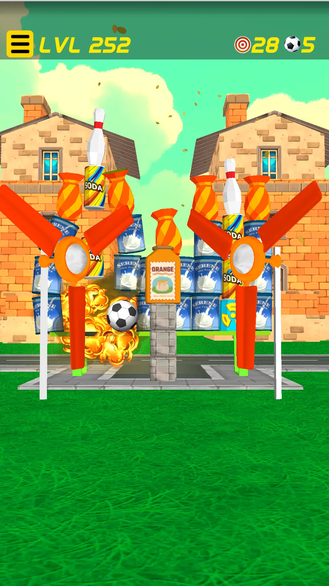 Soccer Knockdown: Ball & Cans | Indus Appstore | Screenshot