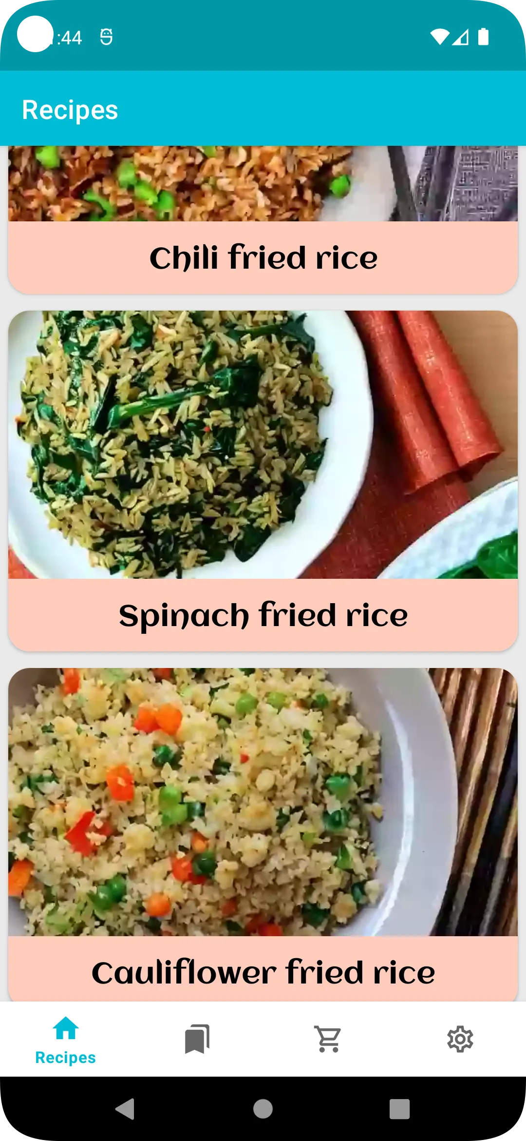 Fried Rice Recipes | Indus Appstore | Screenshot