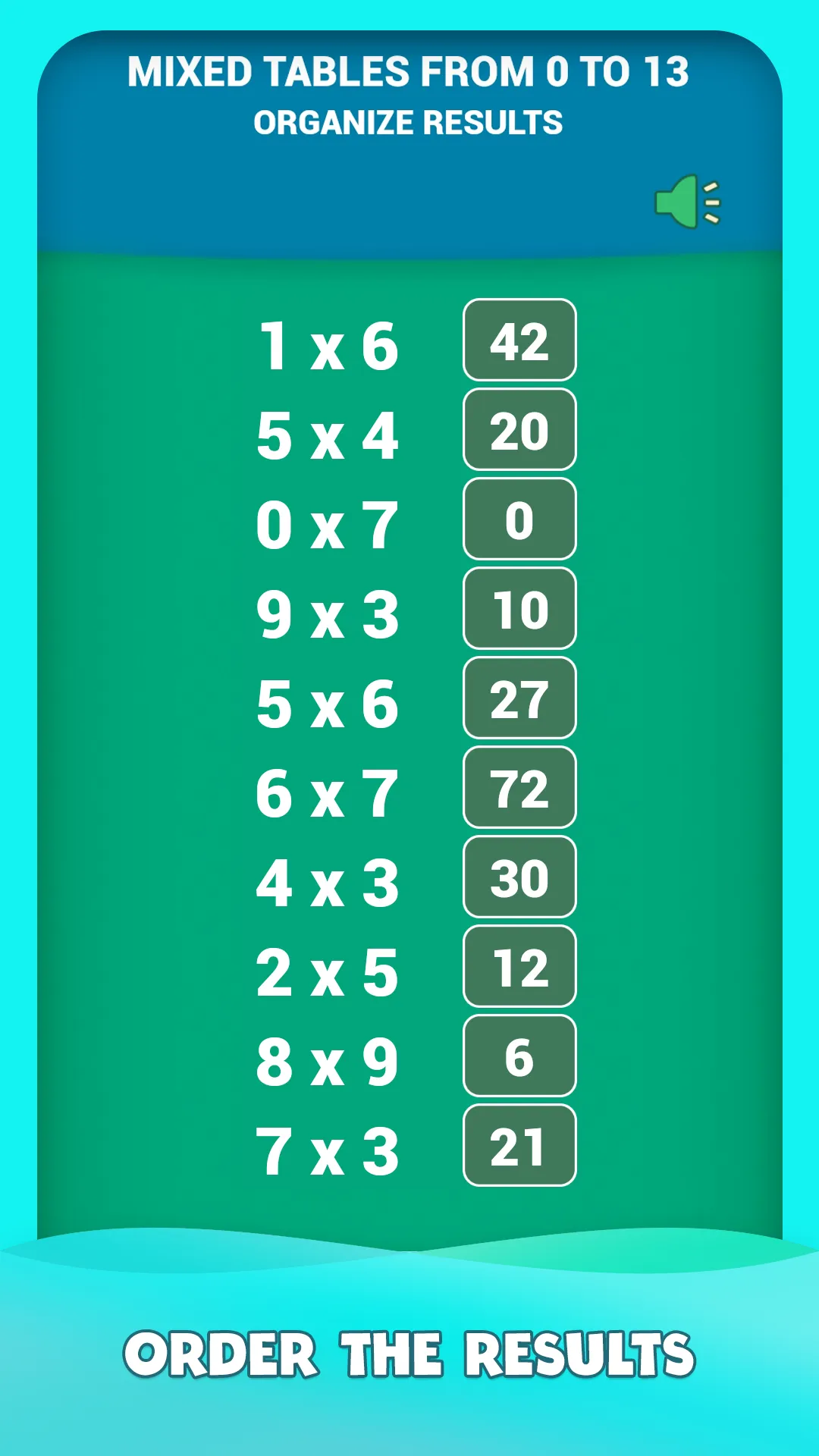 Multiplication tables games | Indus Appstore | Screenshot