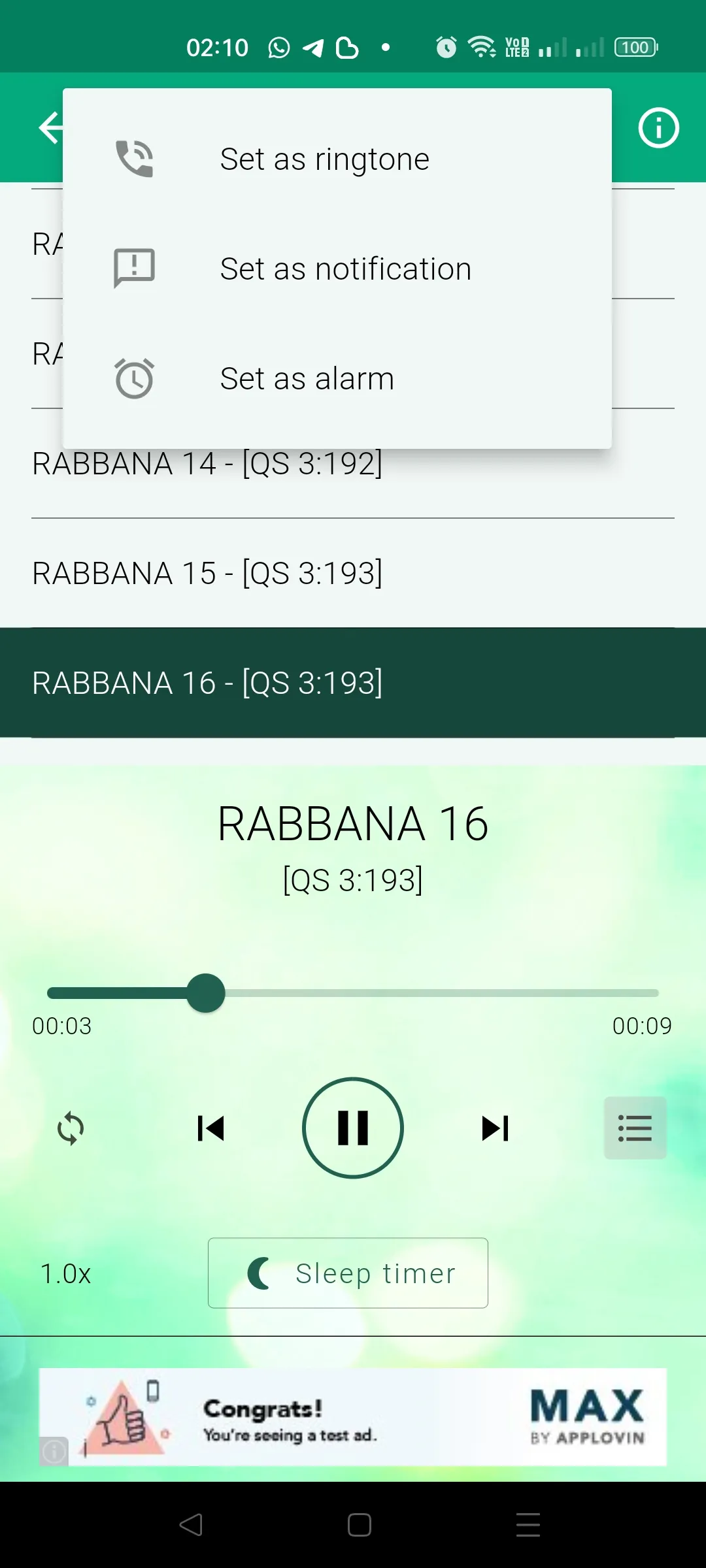 Do'a 40 RABBANA | Indus Appstore | Screenshot