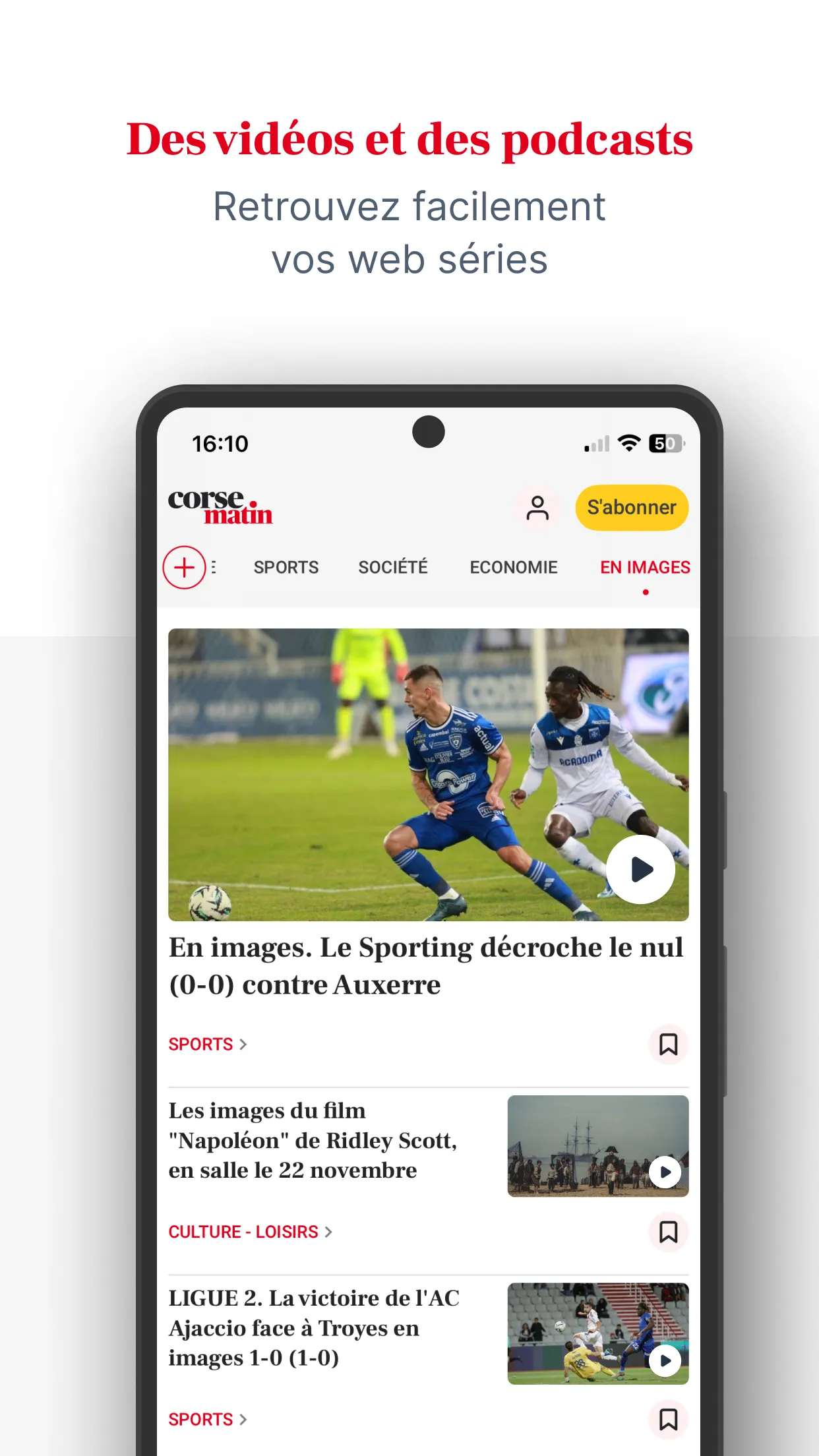 Corse-Matin | Indus Appstore | Screenshot