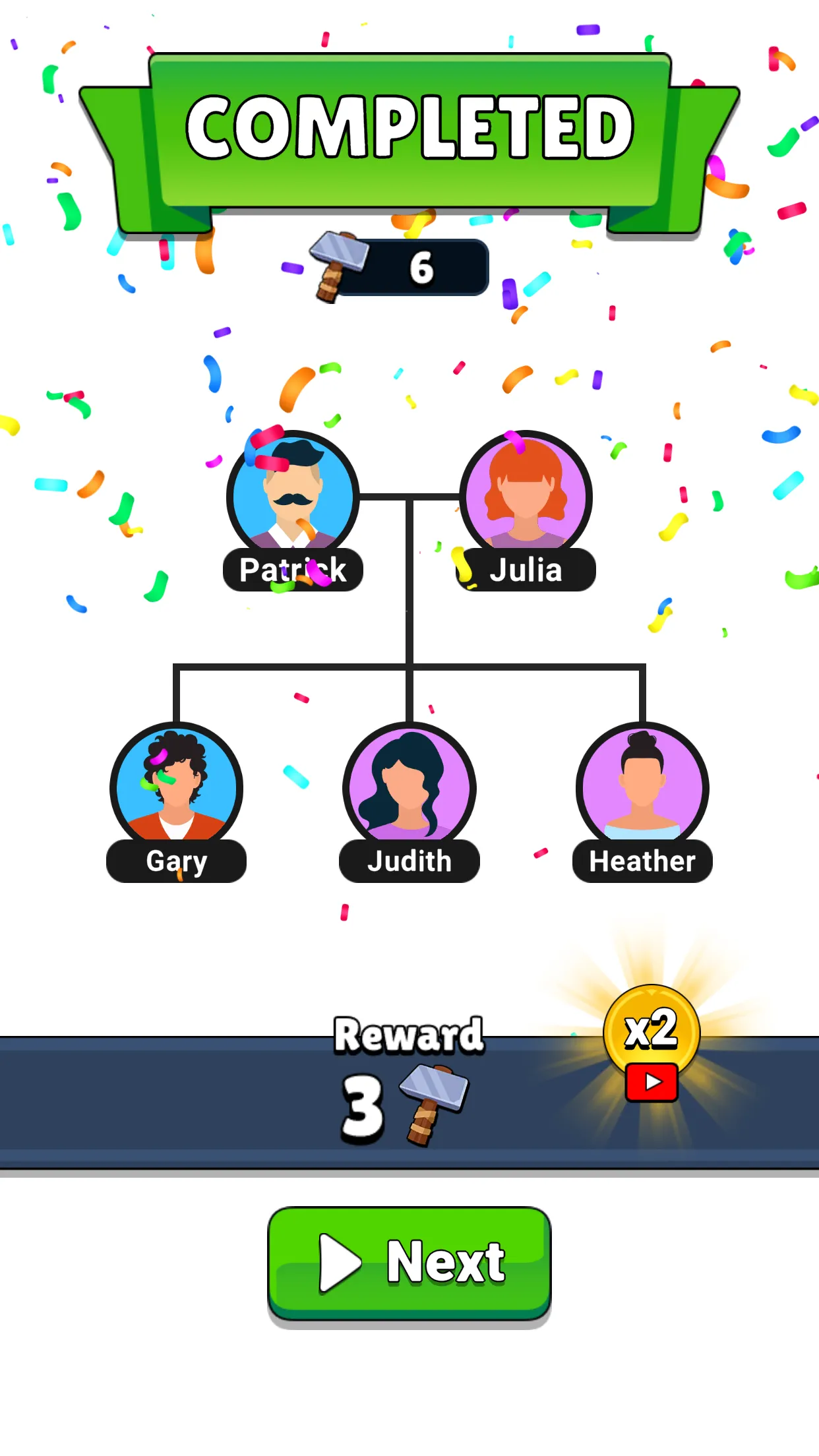 Family Tree! - Logic Puzzles | Indus Appstore | Screenshot