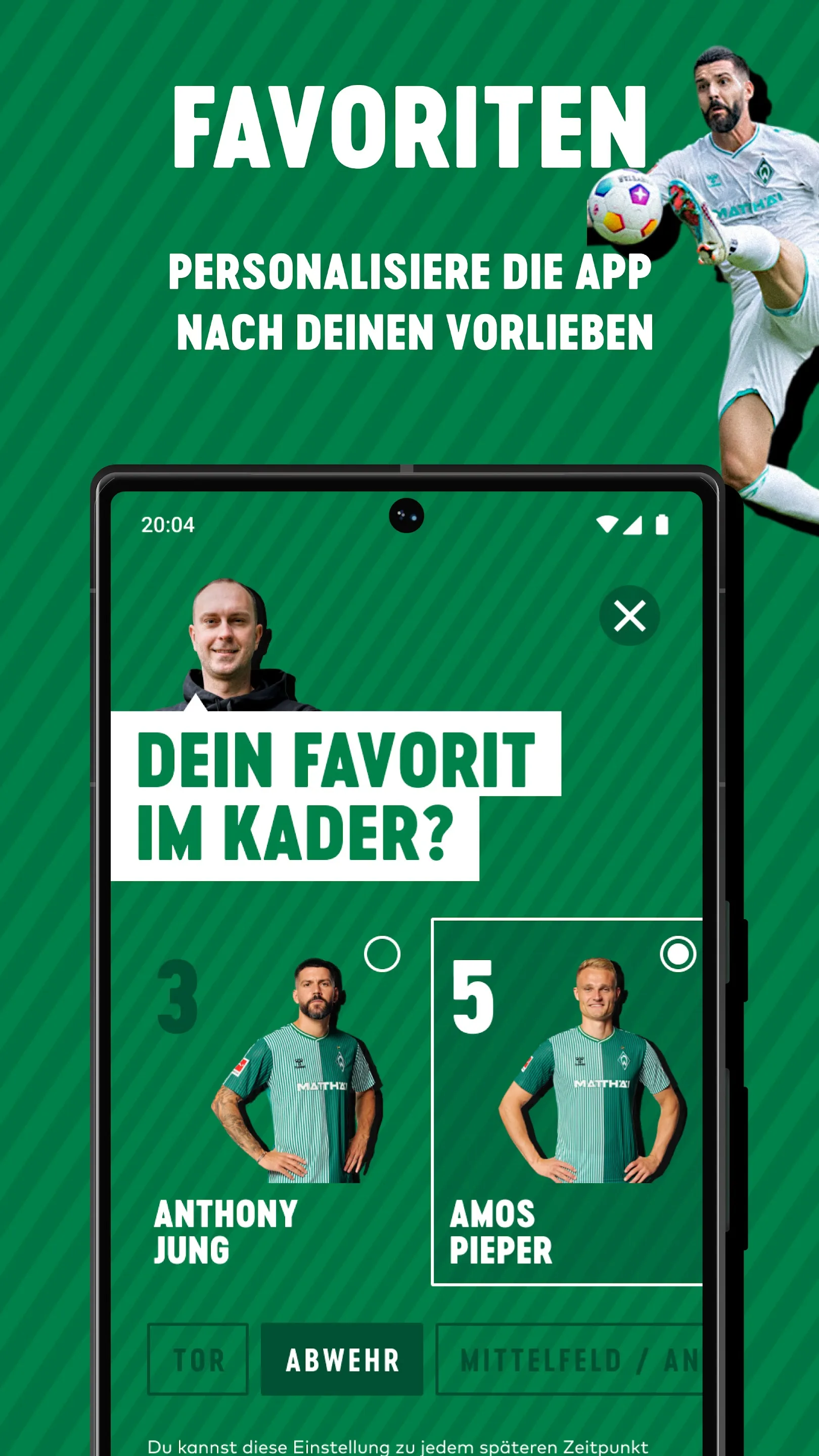 SV Werder Bremen | Indus Appstore | Screenshot