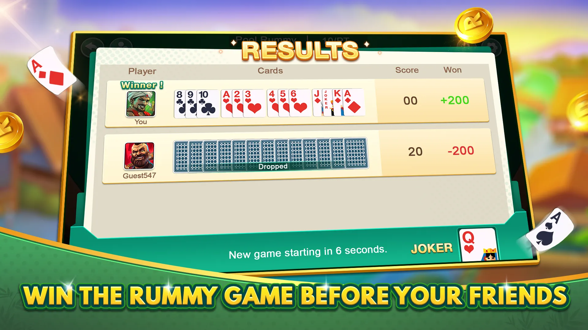 Rummy Multiplayer | Indus Appstore | Screenshot