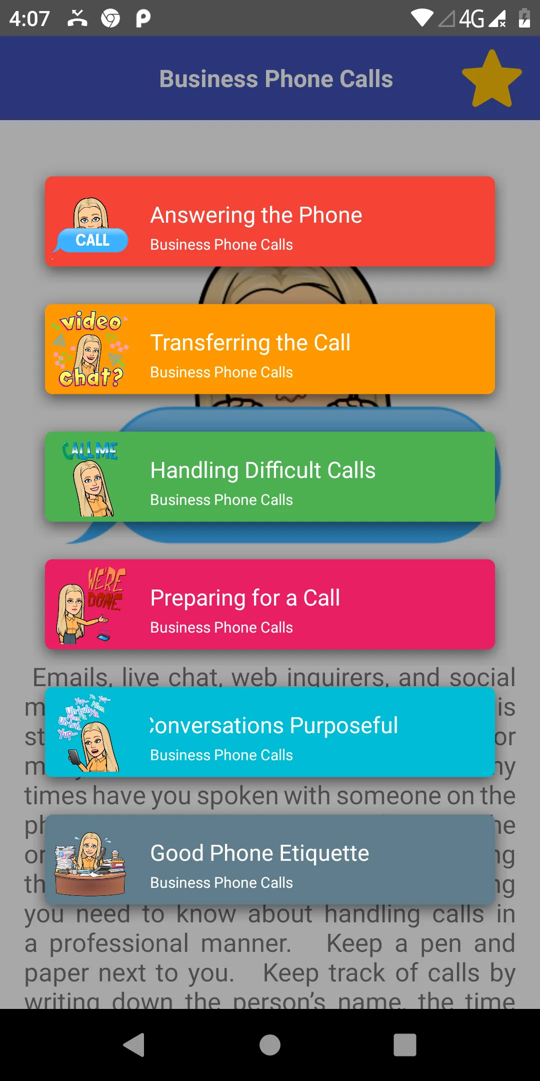 Effective Business Calls | Indus Appstore | Screenshot