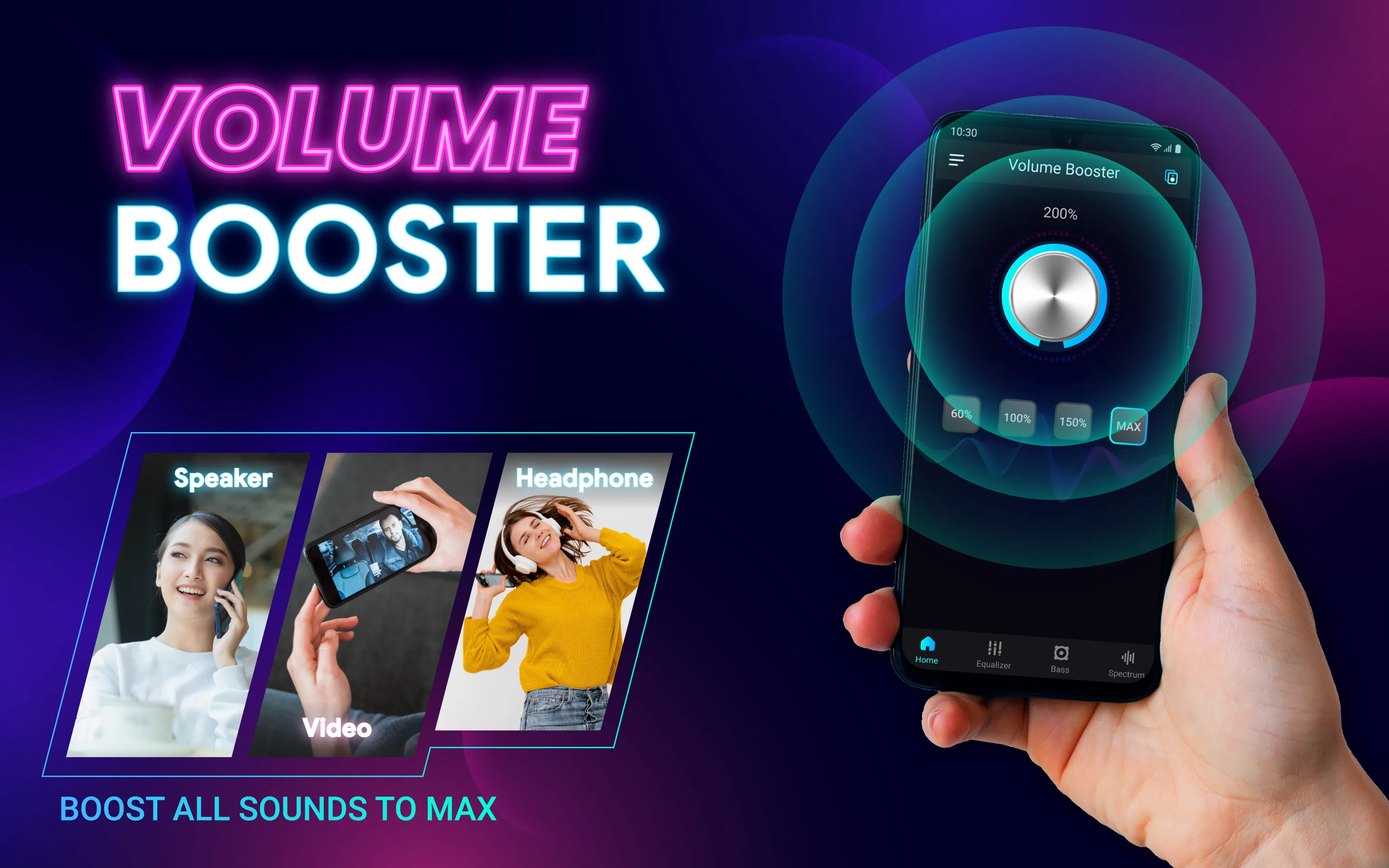 Volume Booster - Sound Booster | Indus Appstore | Screenshot