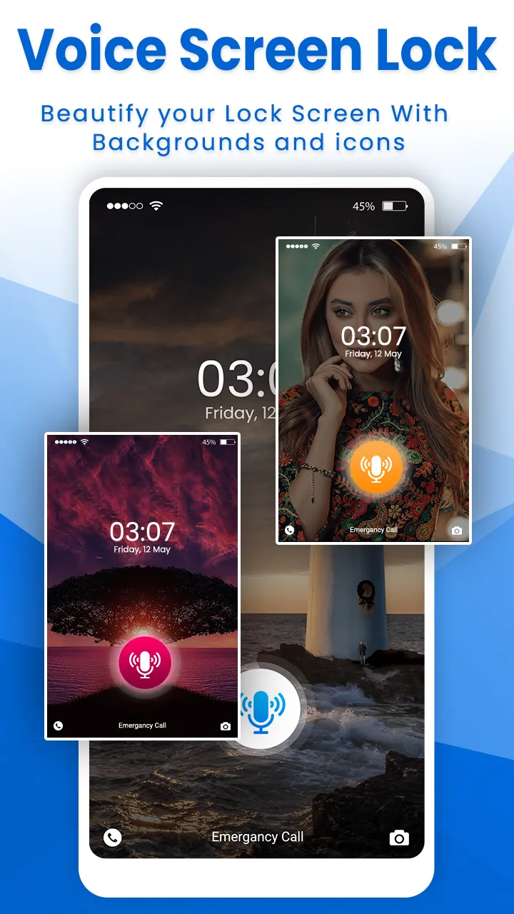 Voice Screen Lock | Indus Appstore | Screenshot