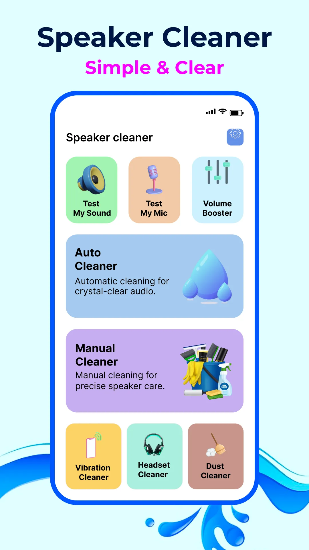 Water Remover Speaker Cleaner | Indus Appstore | Screenshot