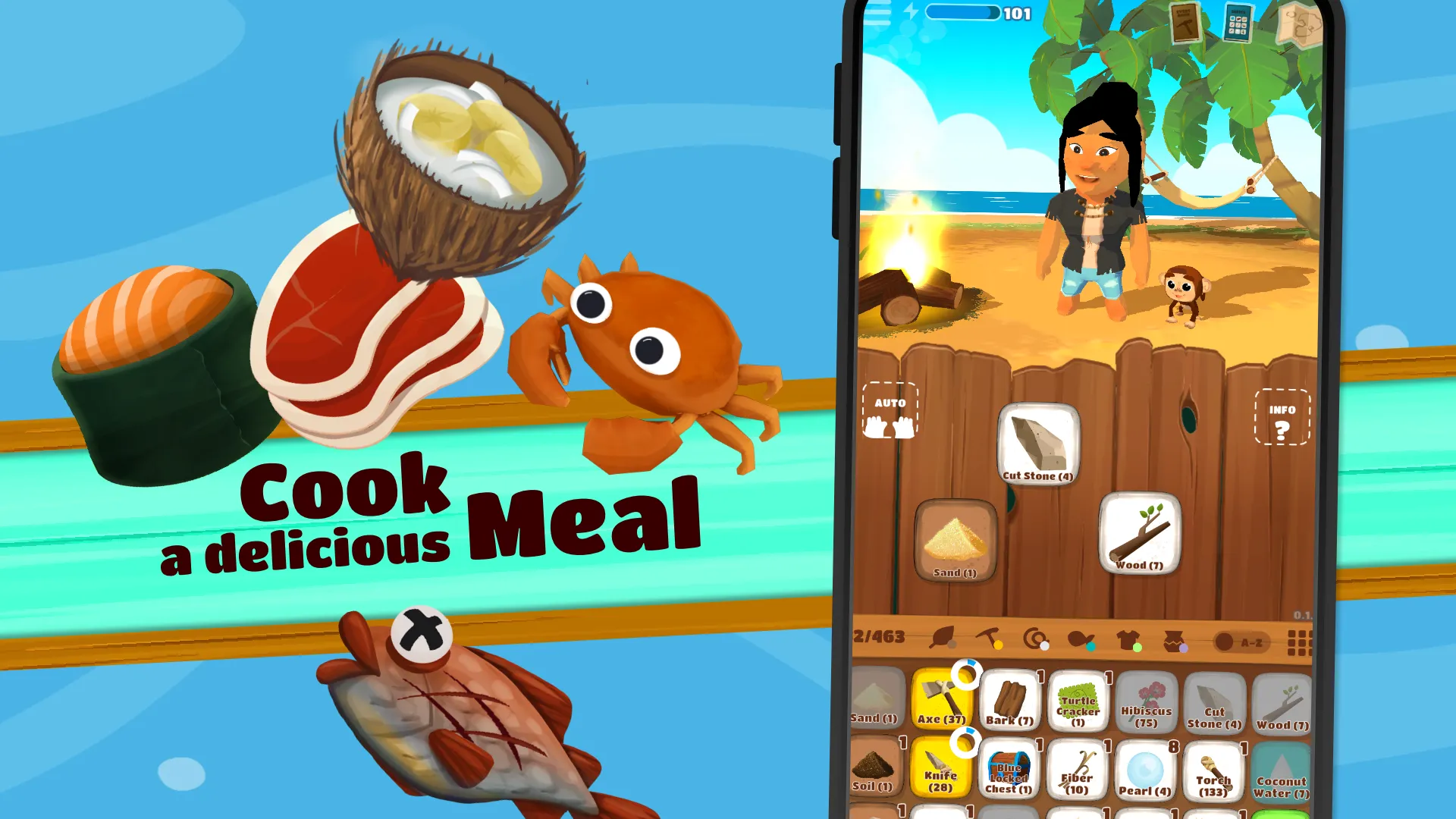 Kraken Island - Merge & Craft | Indus Appstore | Screenshot