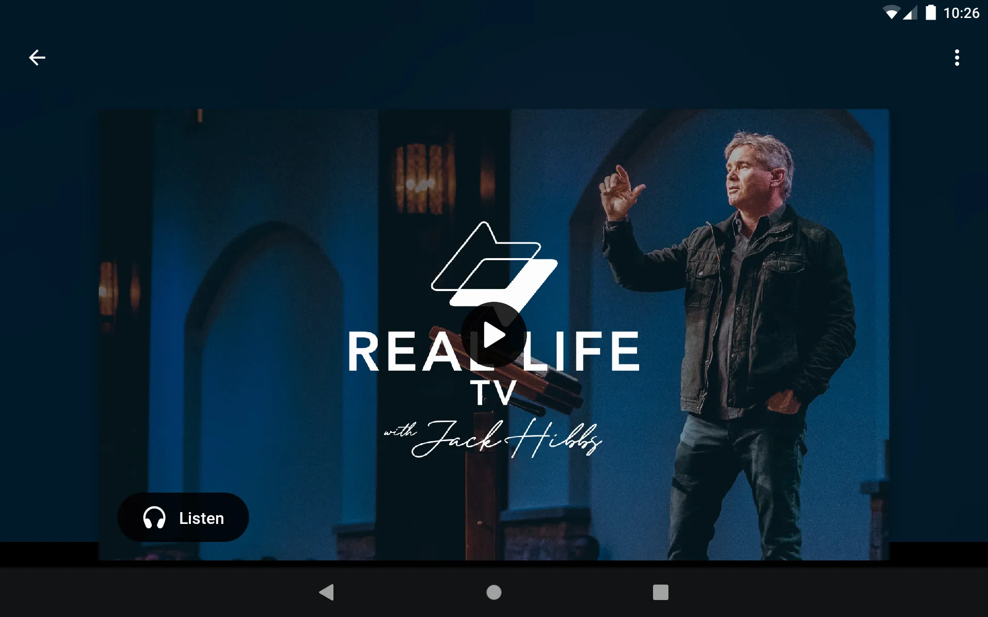 Real Life with Jack Hibbs | Indus Appstore | Screenshot