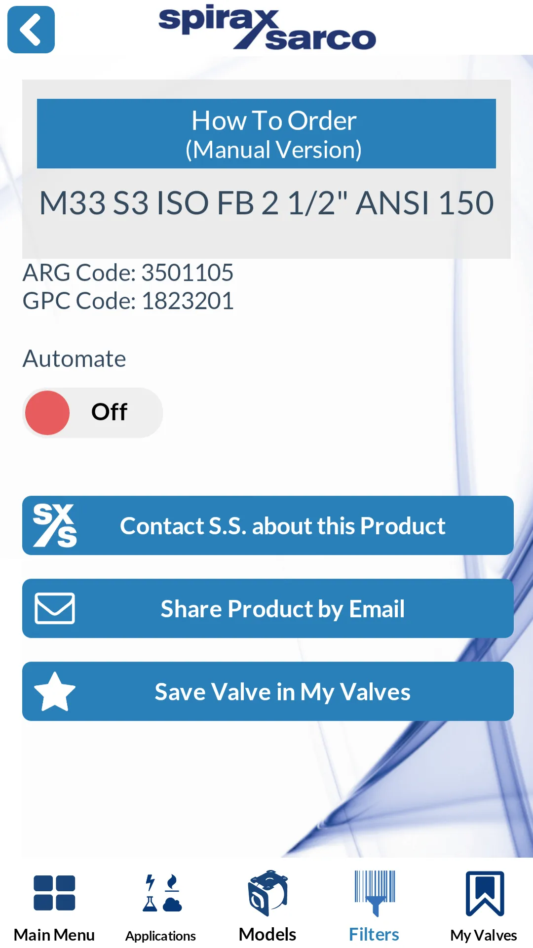 Spirax Sarco Ball Valves | Indus Appstore | Screenshot