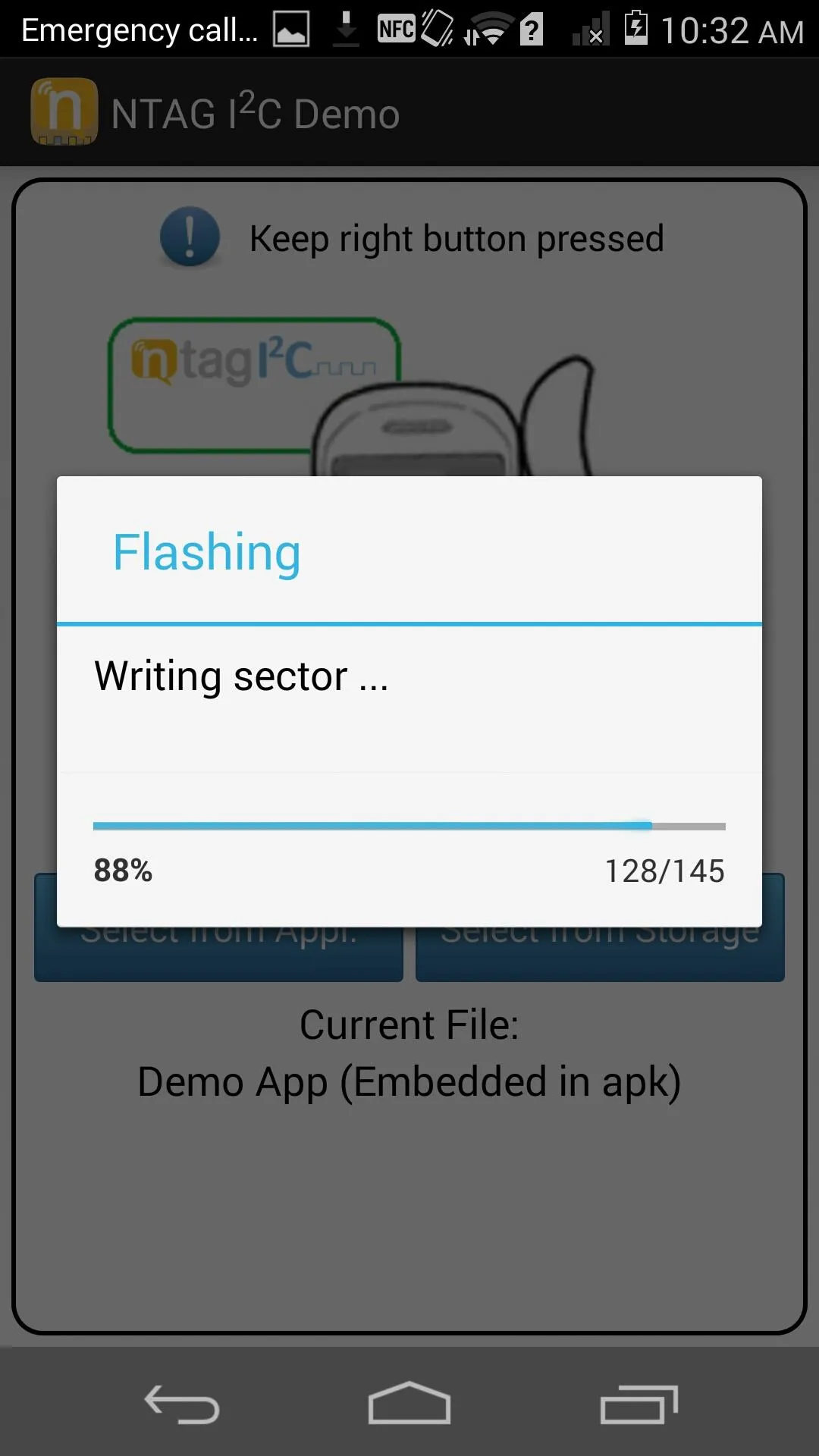 NTAG I2C Demoboard | Indus Appstore | Screenshot