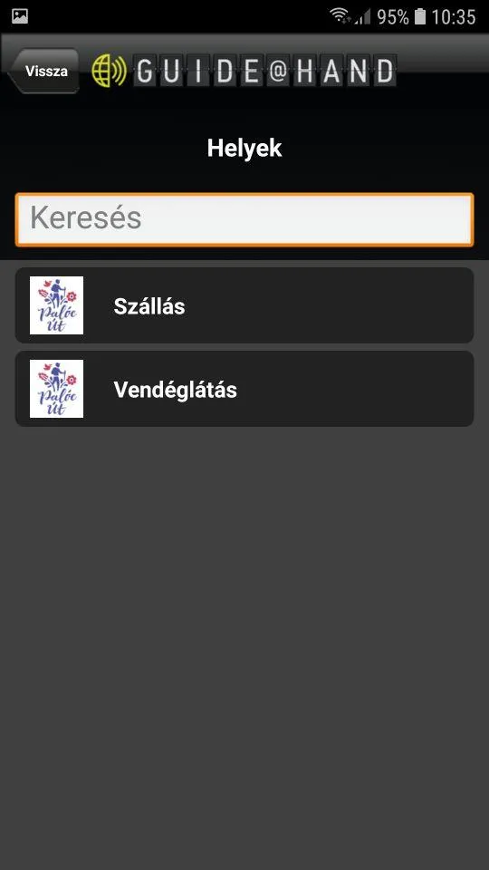 Palóc Út GUIDE@HAND | Indus Appstore | Screenshot