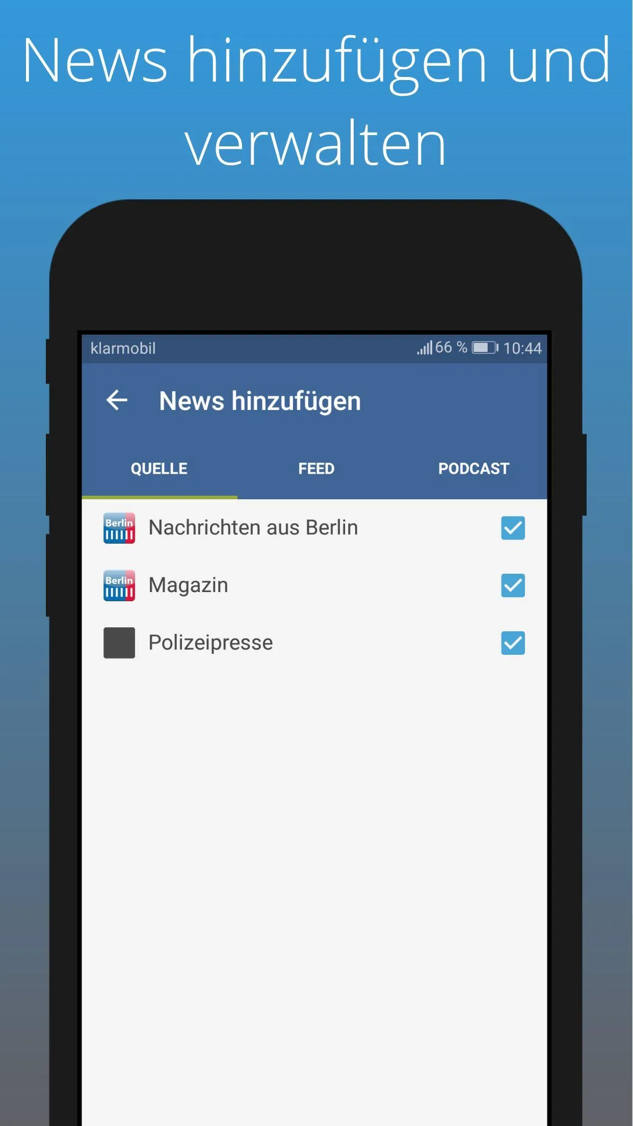 Berlin Zeitungen | Indus Appstore | Screenshot