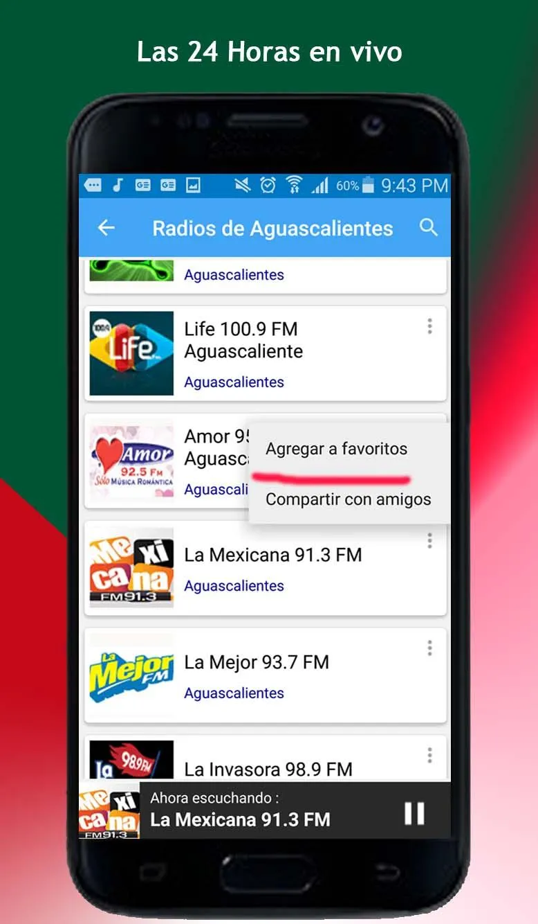 Radios de Aguascalientes | Indus Appstore | Screenshot