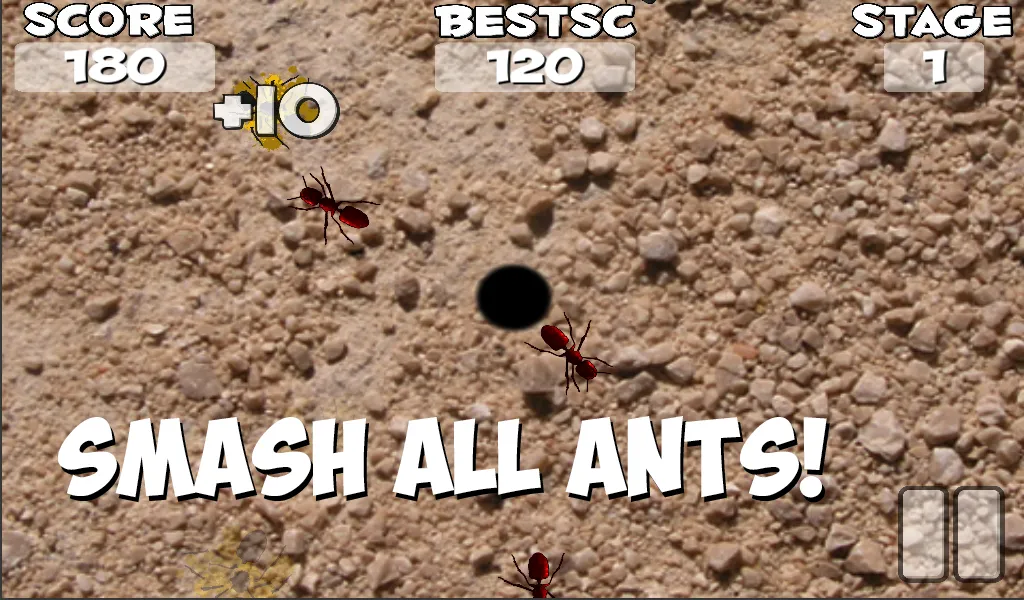 Squish these Ants | Indus Appstore | Screenshot