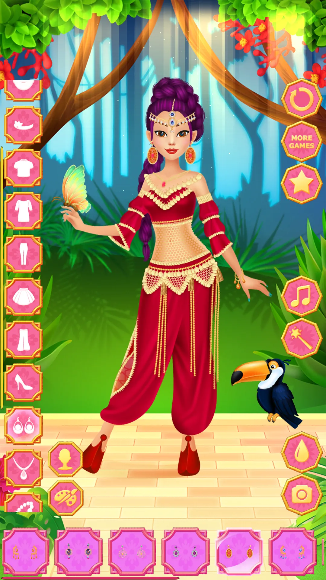 Arabian Princess Dress Up Game | Indus Appstore | Screenshot