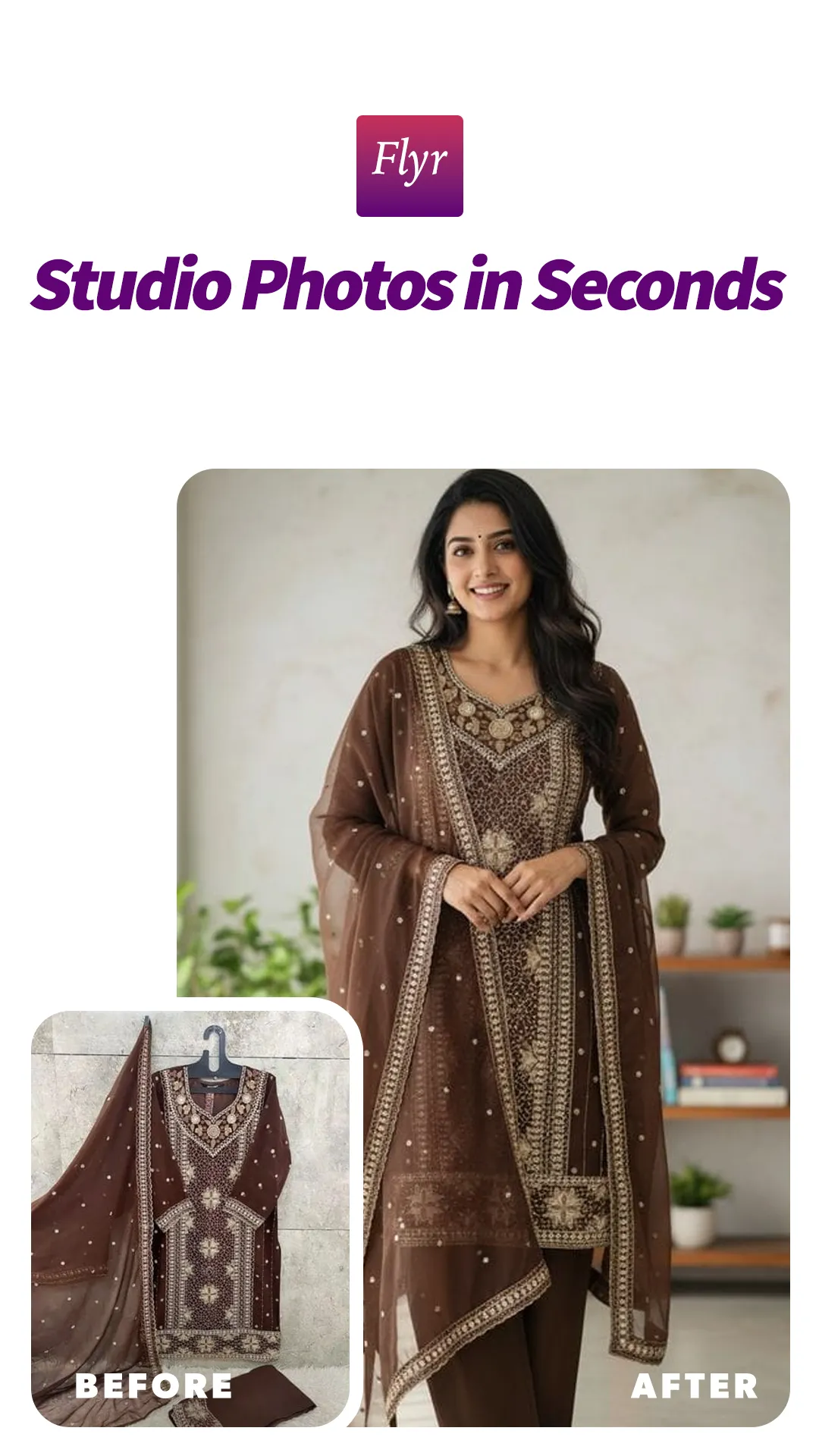 FlyrApp: AI Photos That Sell | Indus Appstore | Screenshot