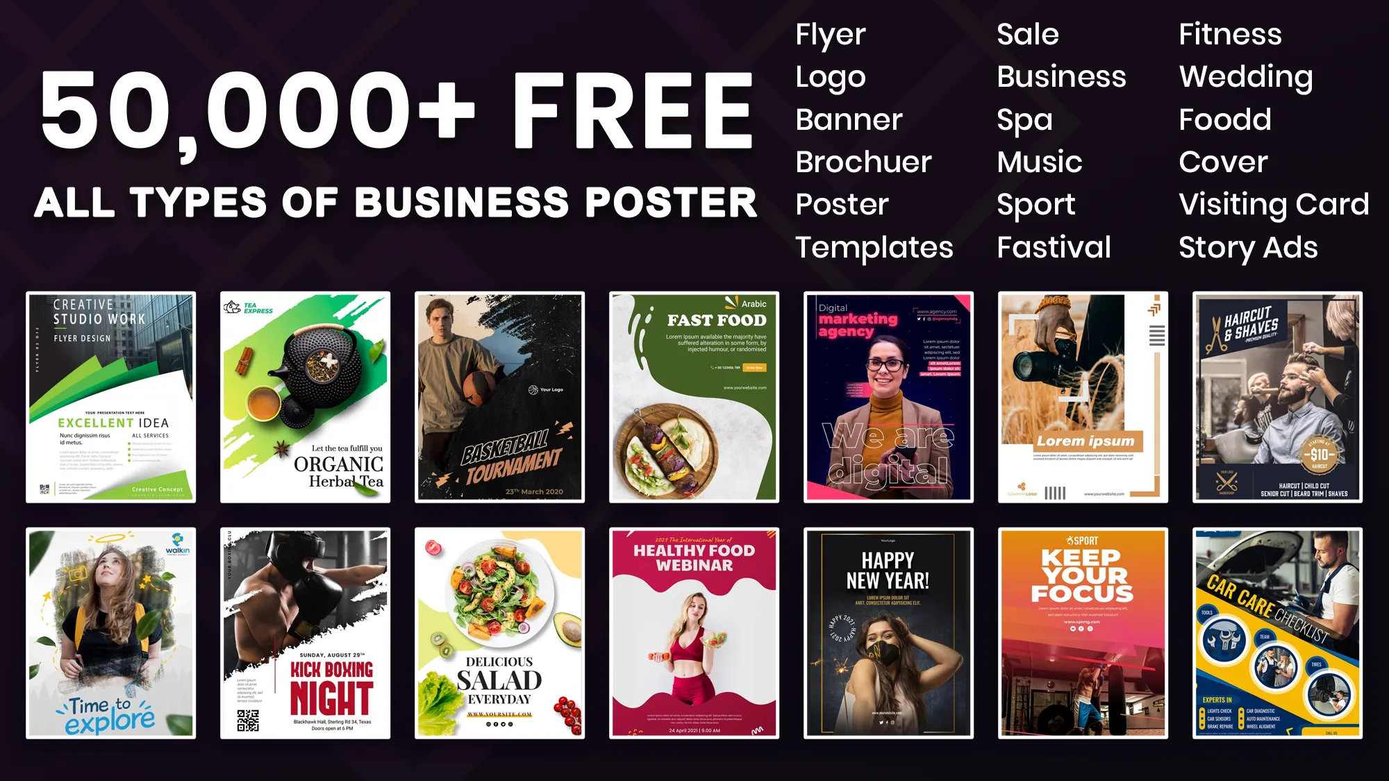 Poster Maker, Flyer Designer | Indus Appstore | Screenshot