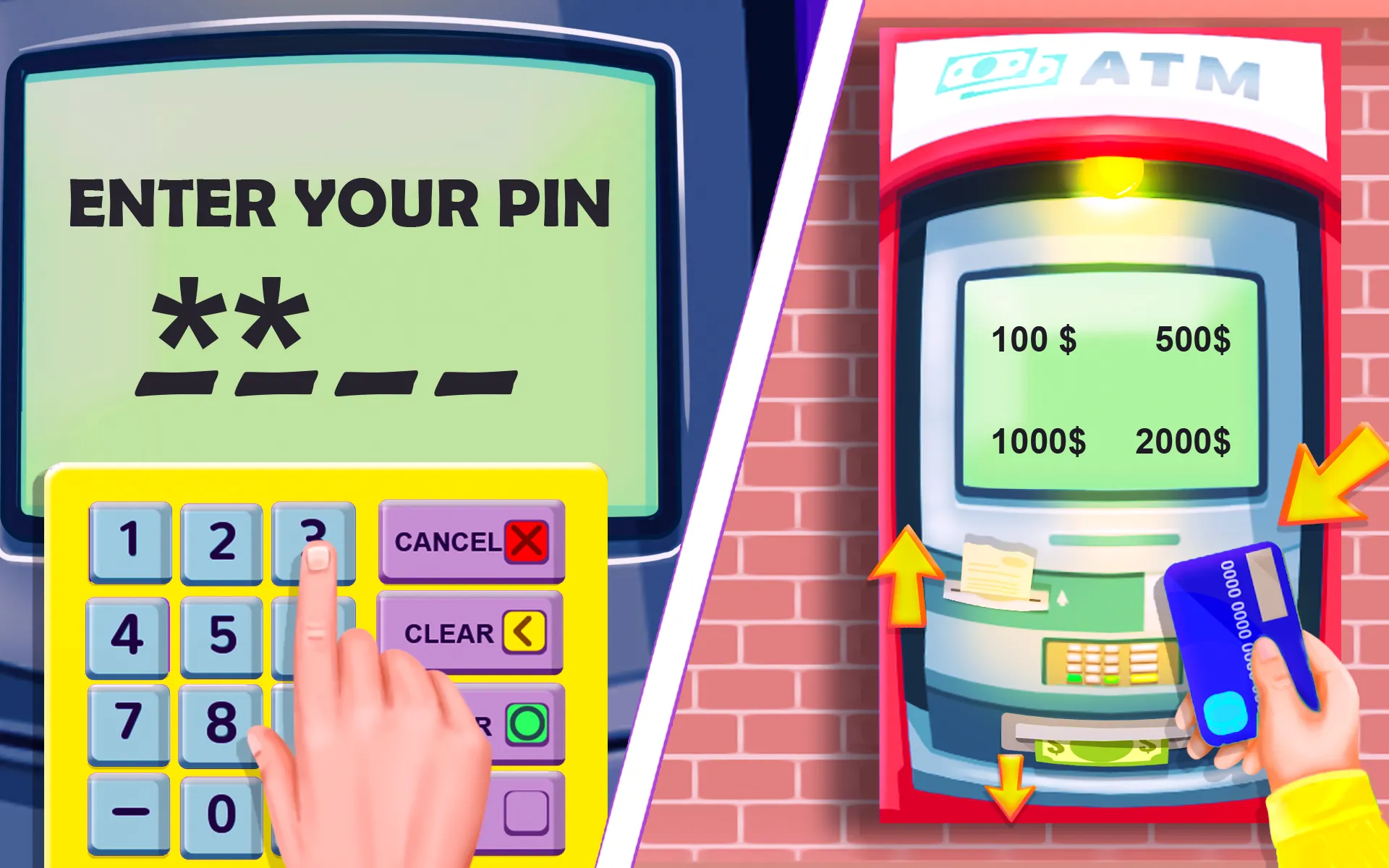Bank Cashier and ATM Simulator | Indus Appstore | Screenshot