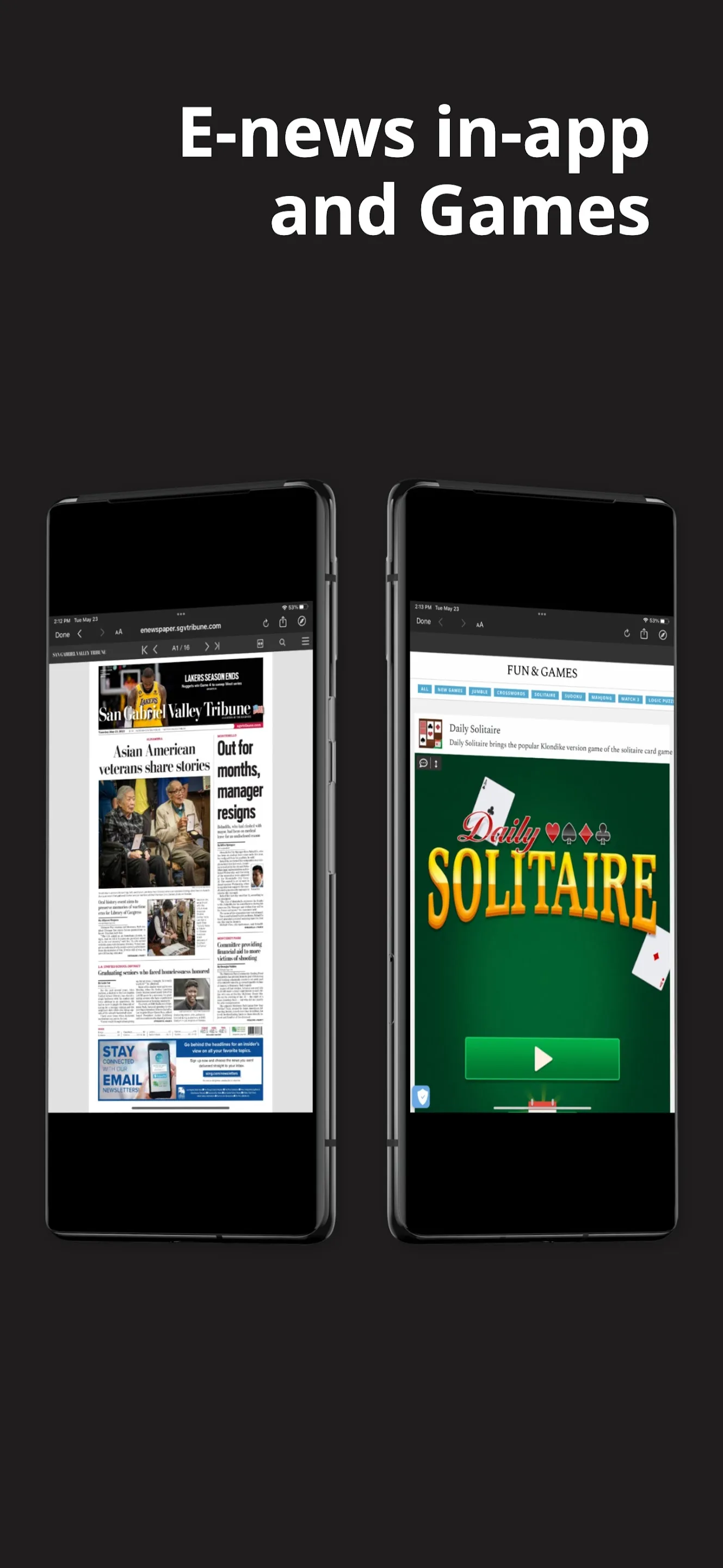 The Oakland Press | Indus Appstore | Screenshot