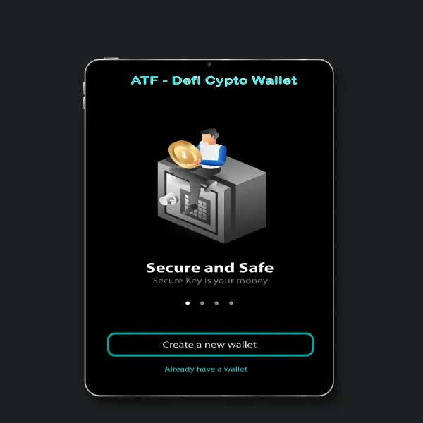 ATF : AT Token & Crypto Wallet | Indus Appstore | Screenshot