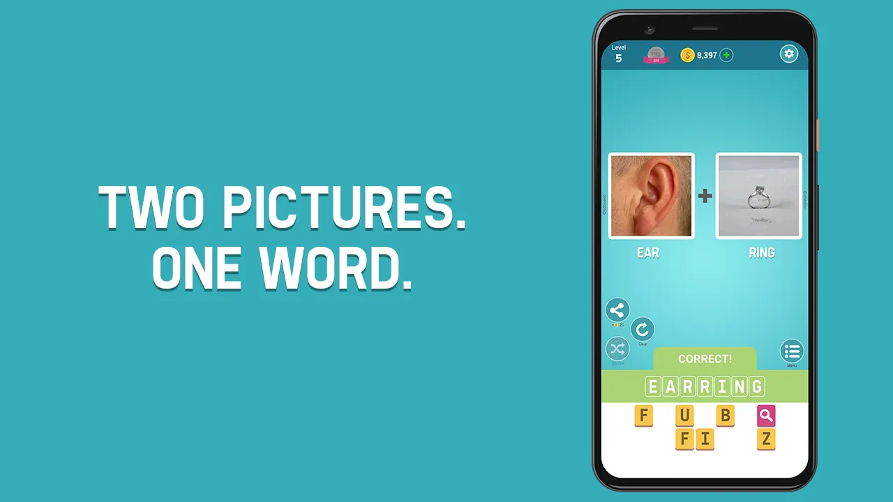 Pictoword: Fun Brain Word Game | Indus Appstore | Screenshot