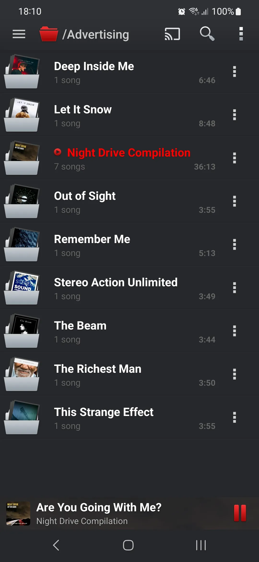 PlayerPro Music Player | Indus Appstore | Screenshot