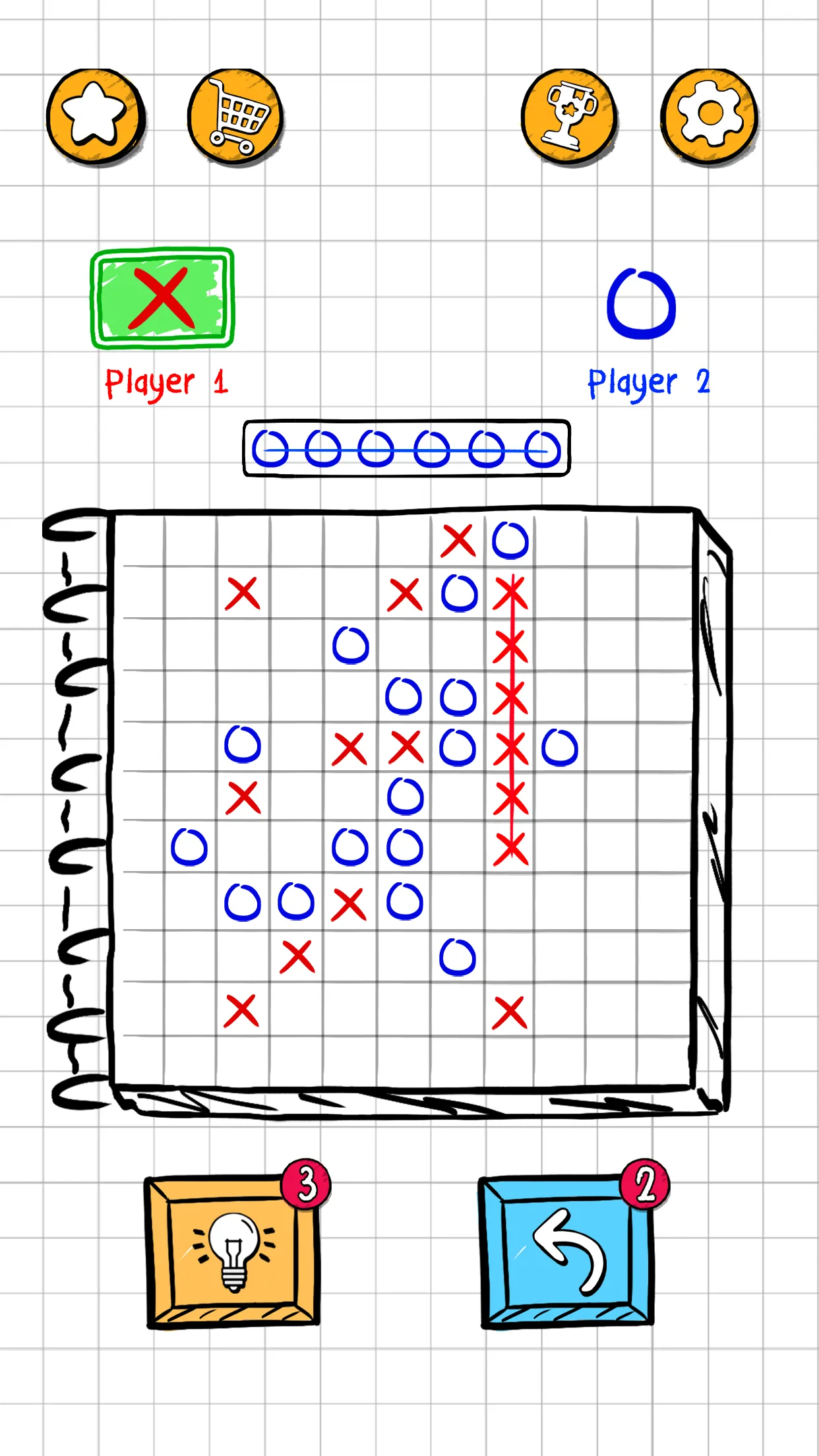 Tic Tac Toe - Pastimes Game | Indus Appstore | Screenshot