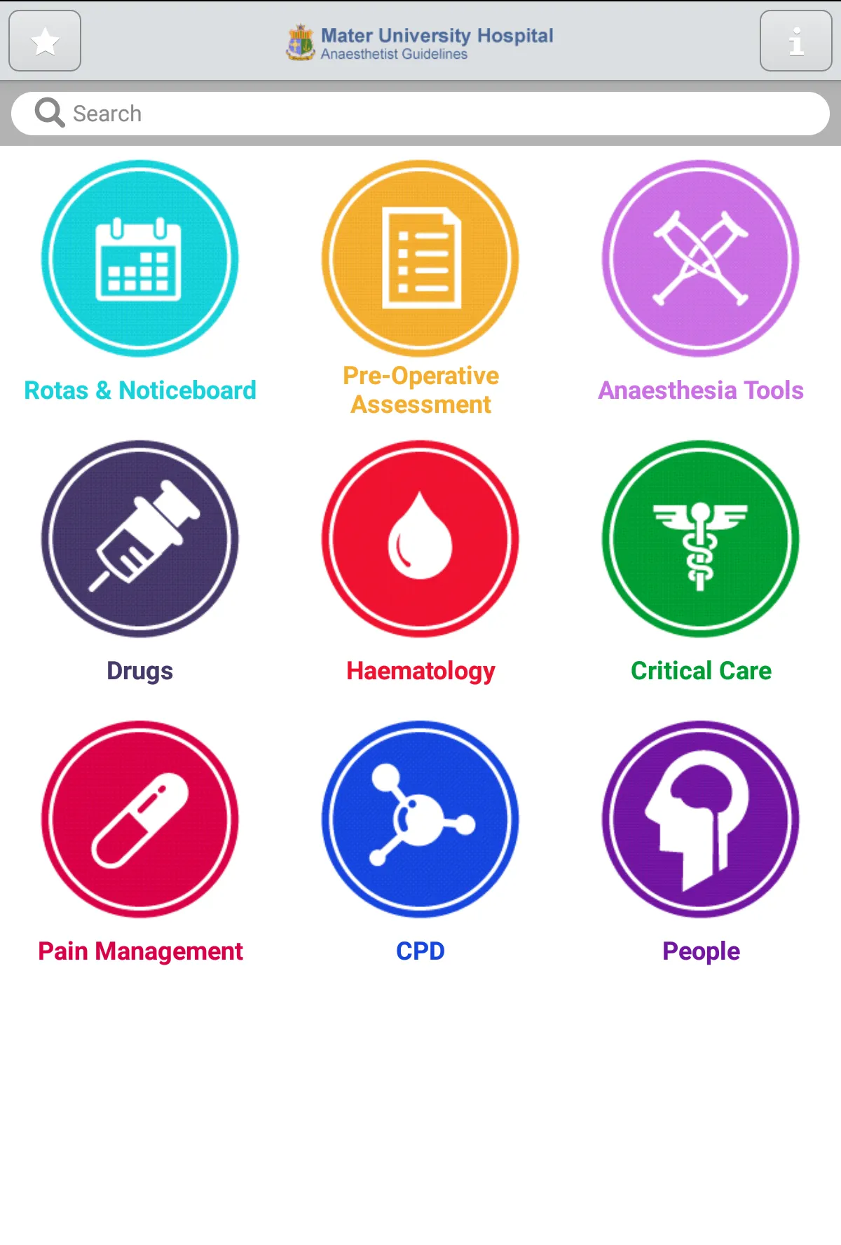 Mater Anaesthetist Guidelines | Indus Appstore | Screenshot