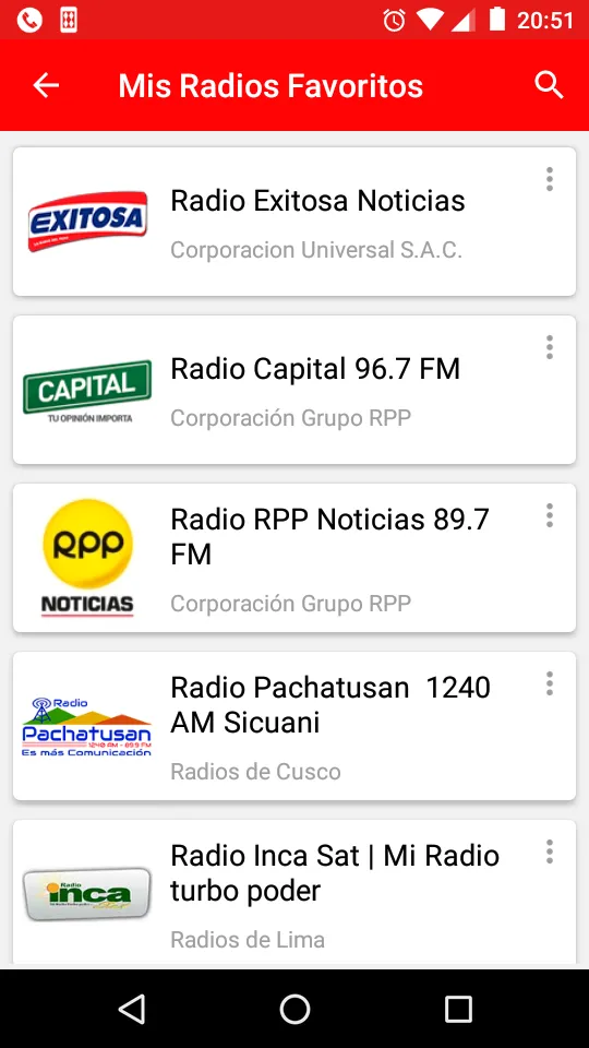 Mis Radios Emisoras Peruanas | Indus Appstore | Screenshot