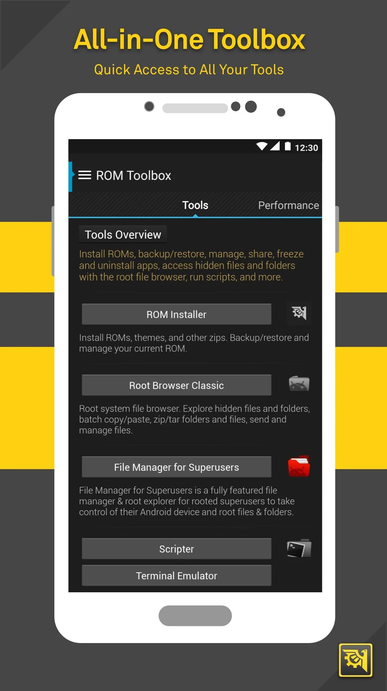 ROM Toolbox Lite | Indus Appstore | Screenshot