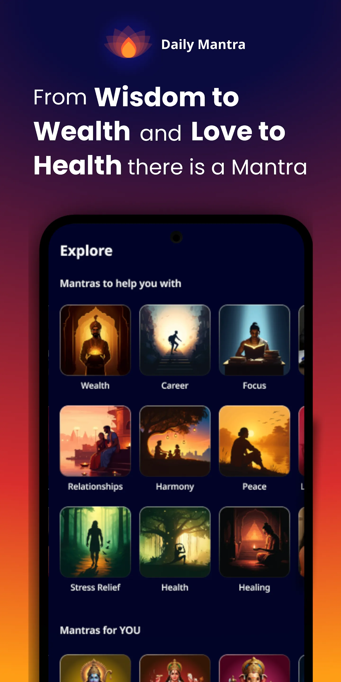 Daily Mantra - For Better Life | Indus Appstore | Screenshot