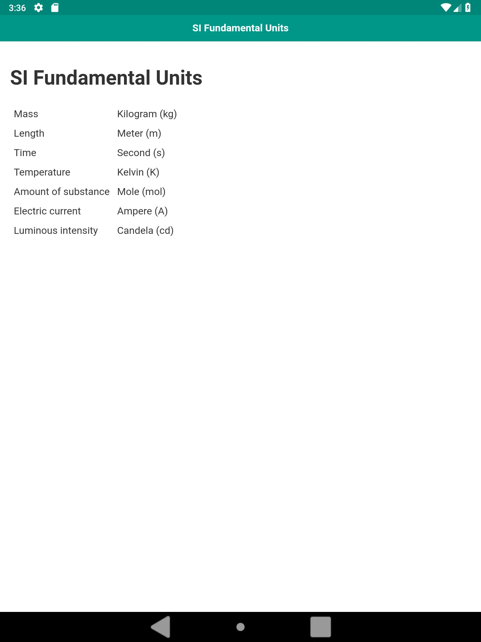 Chemistry Study Guide | Indus Appstore | Screenshot