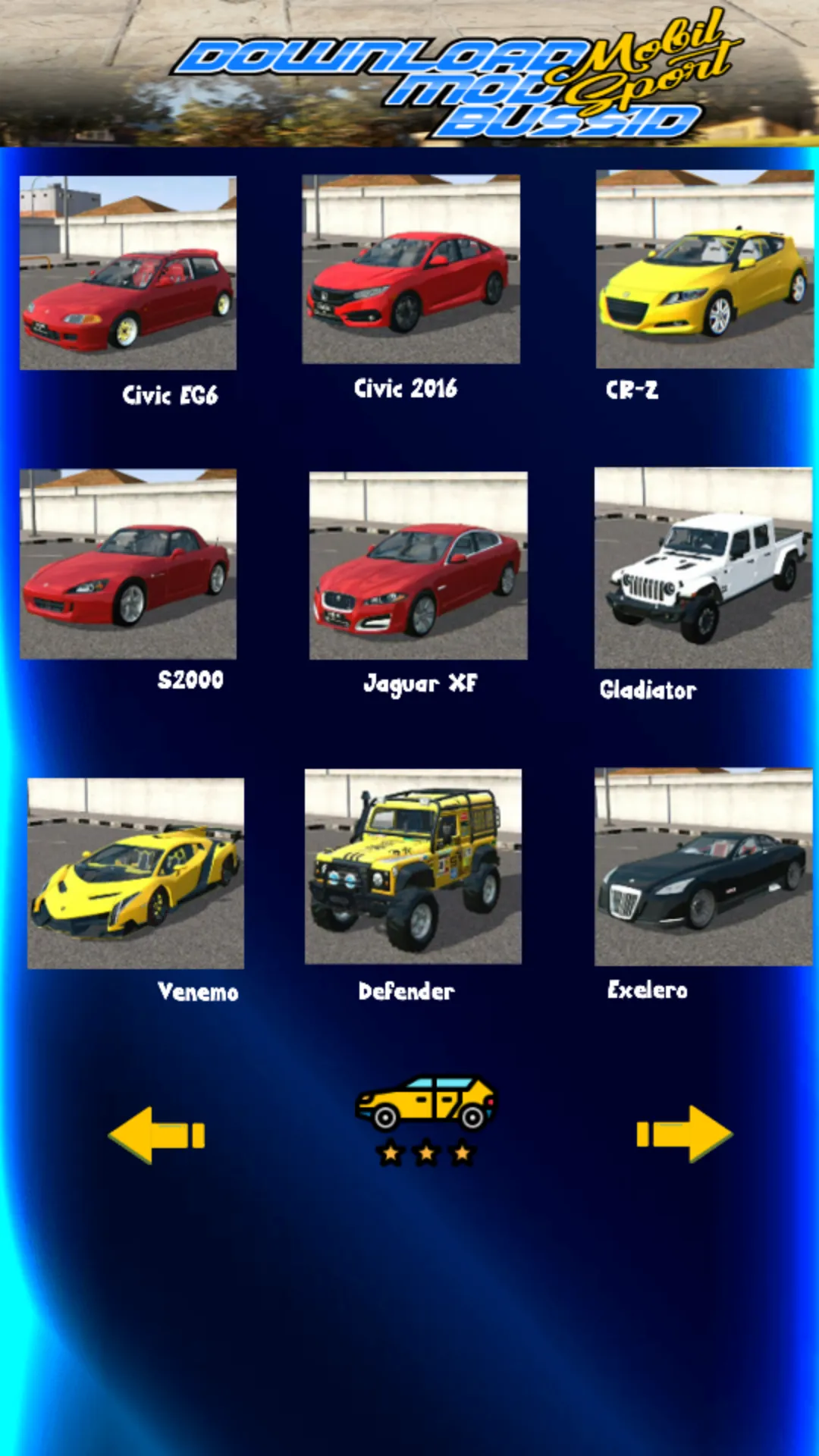 Download Mod Bussid Mobil Spor | Indus Appstore | Screenshot