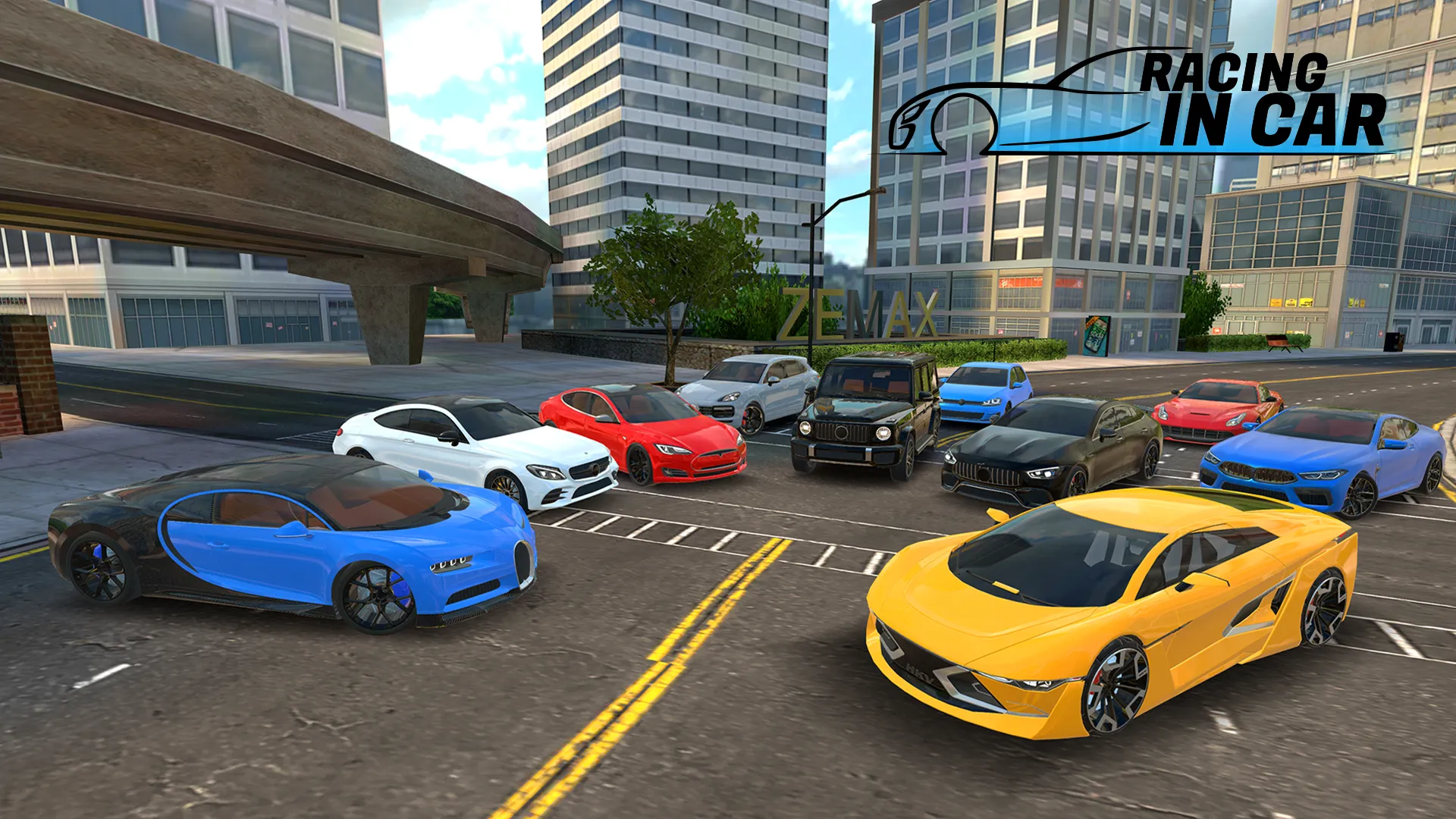 Racing in Car 2021 | Indus Appstore | Screenshot