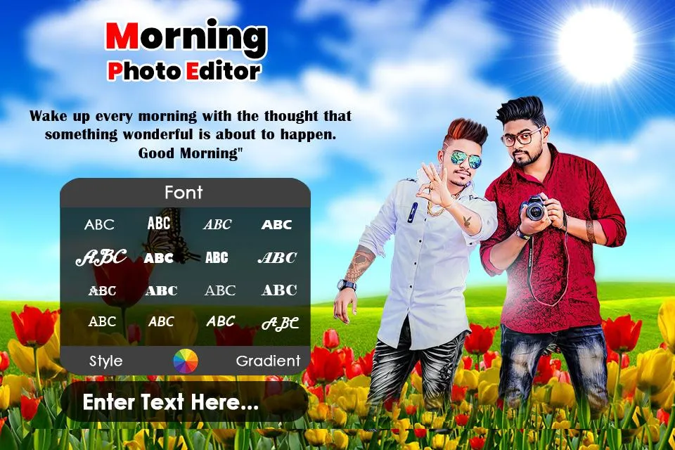 Good Morning Photo Editor | Indus Appstore | Screenshot