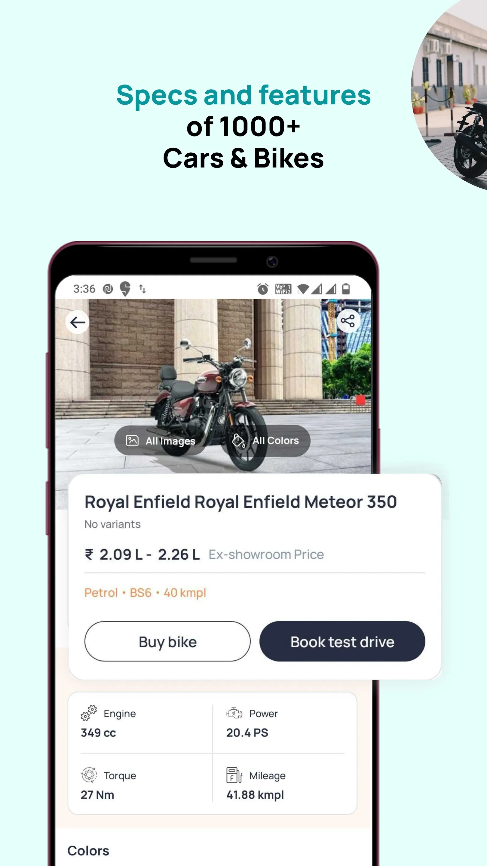 BikeInfo- RTO Vehicle Info App | Indus Appstore | Screenshot