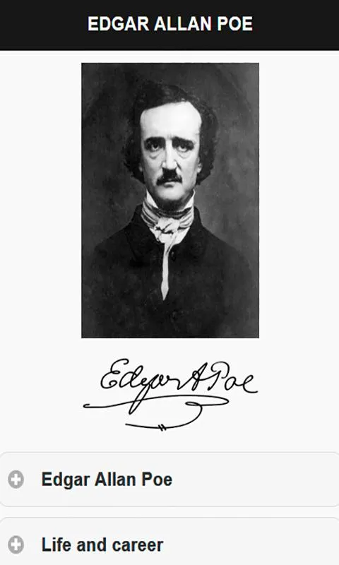 Edgar Allan Poe | Indus Appstore | Screenshot