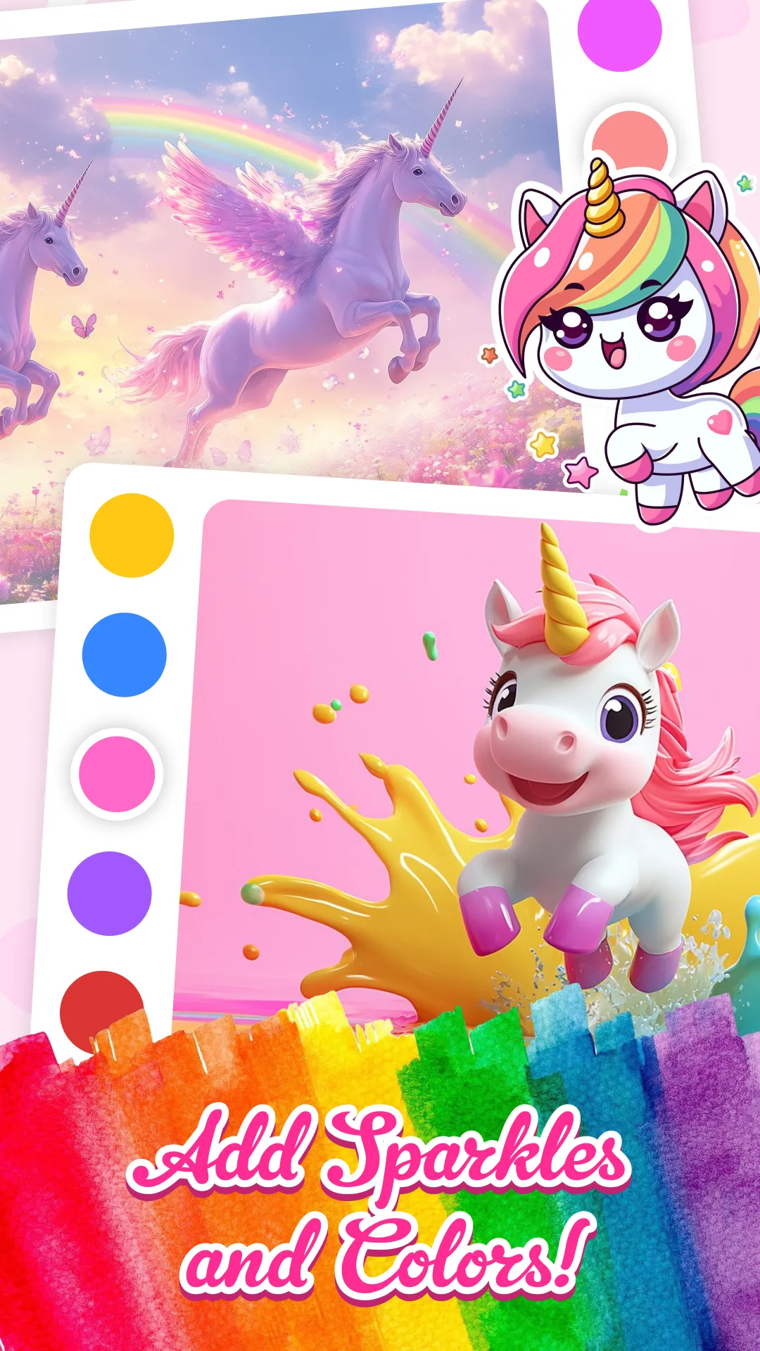 Unicorn Coloring Wonderland | Indus Appstore | Screenshot