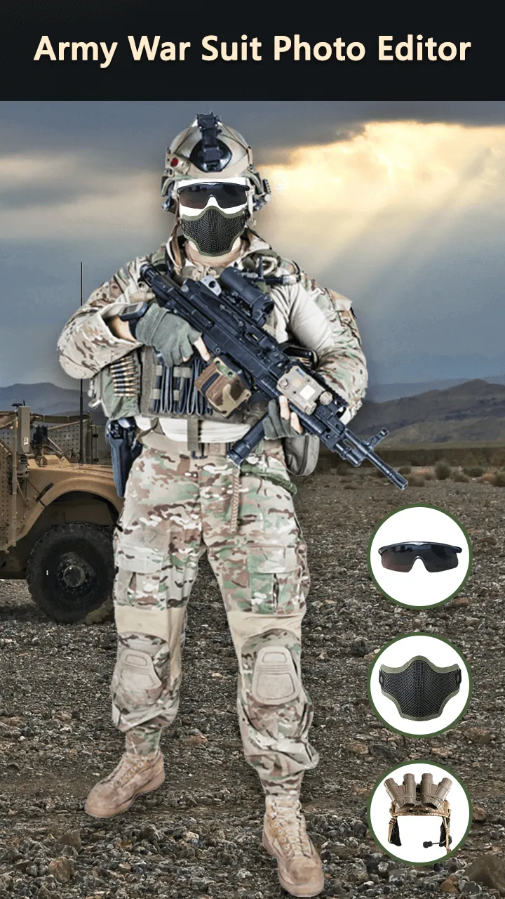 Army War Suit Photo Editor | Indus Appstore | Screenshot