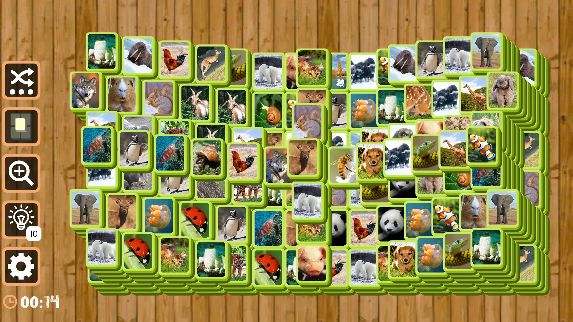 Mahjong Fauna-Animal Solitaire | Indus Appstore | Screenshot