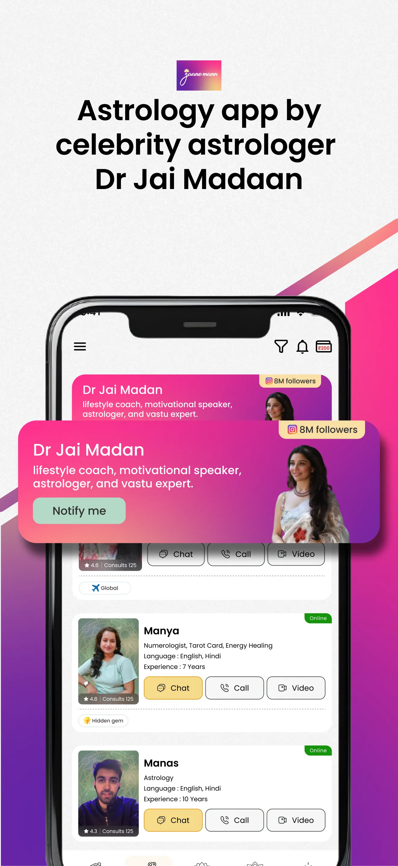Jaane Mann: Astrology & Tarot | Indus Appstore | Screenshot