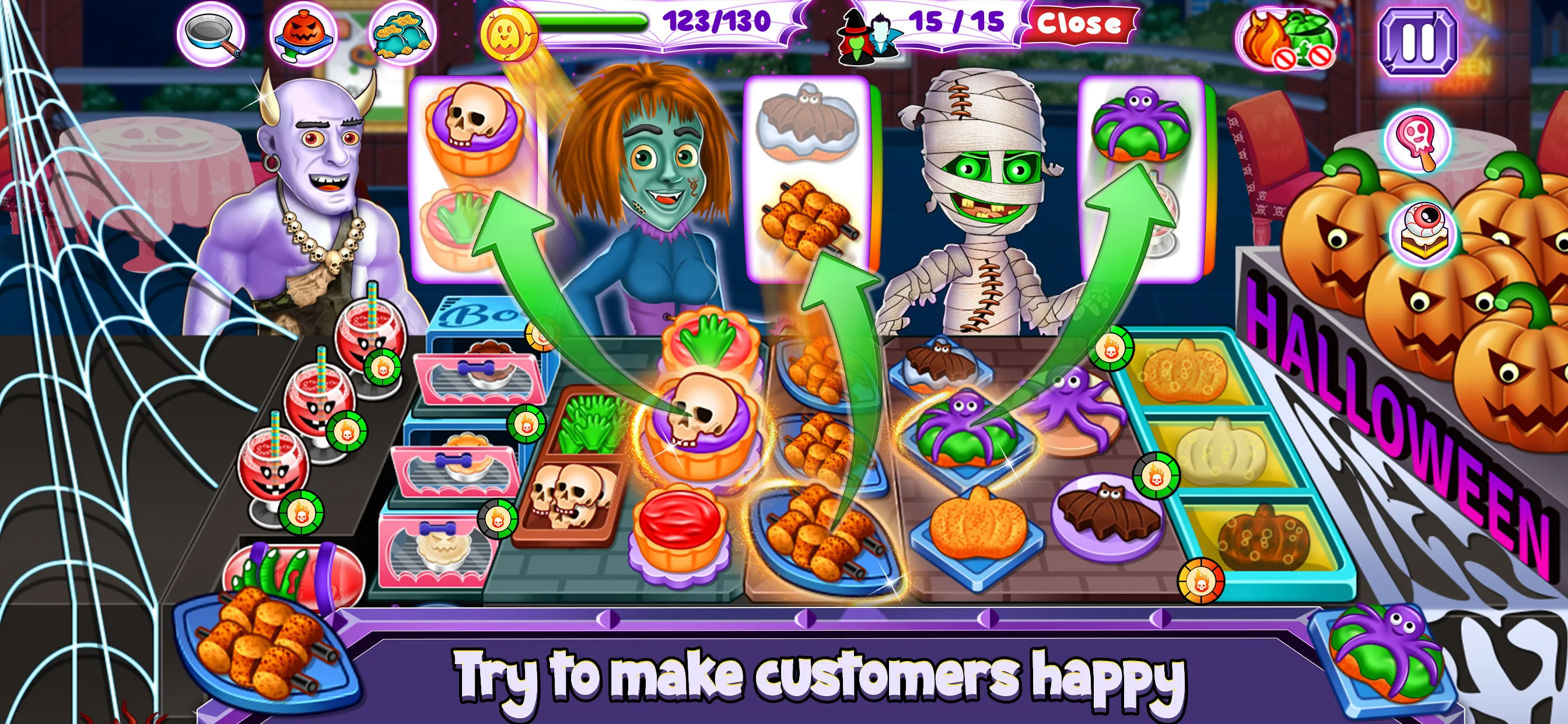 Halloween Cooking Party | Indus Appstore | Screenshot