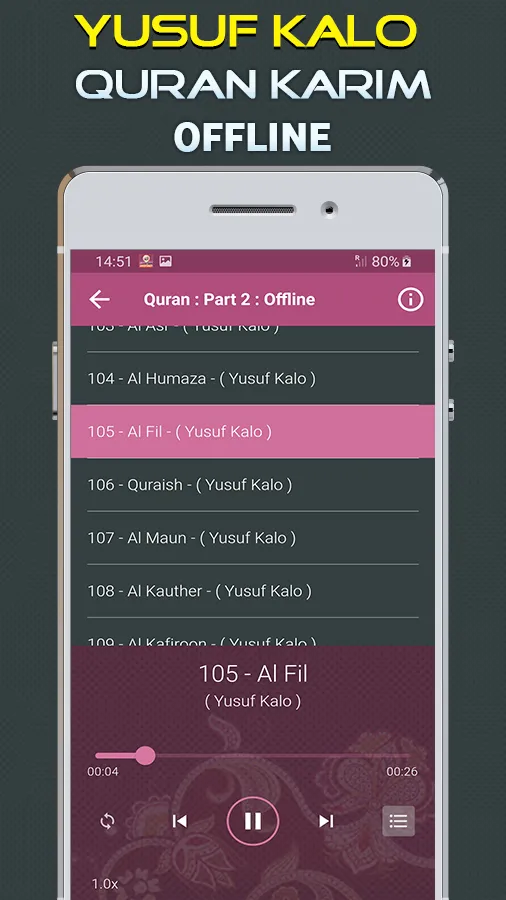 Quran Majeed Yusuf Kalo Offlin | Indus Appstore | Screenshot