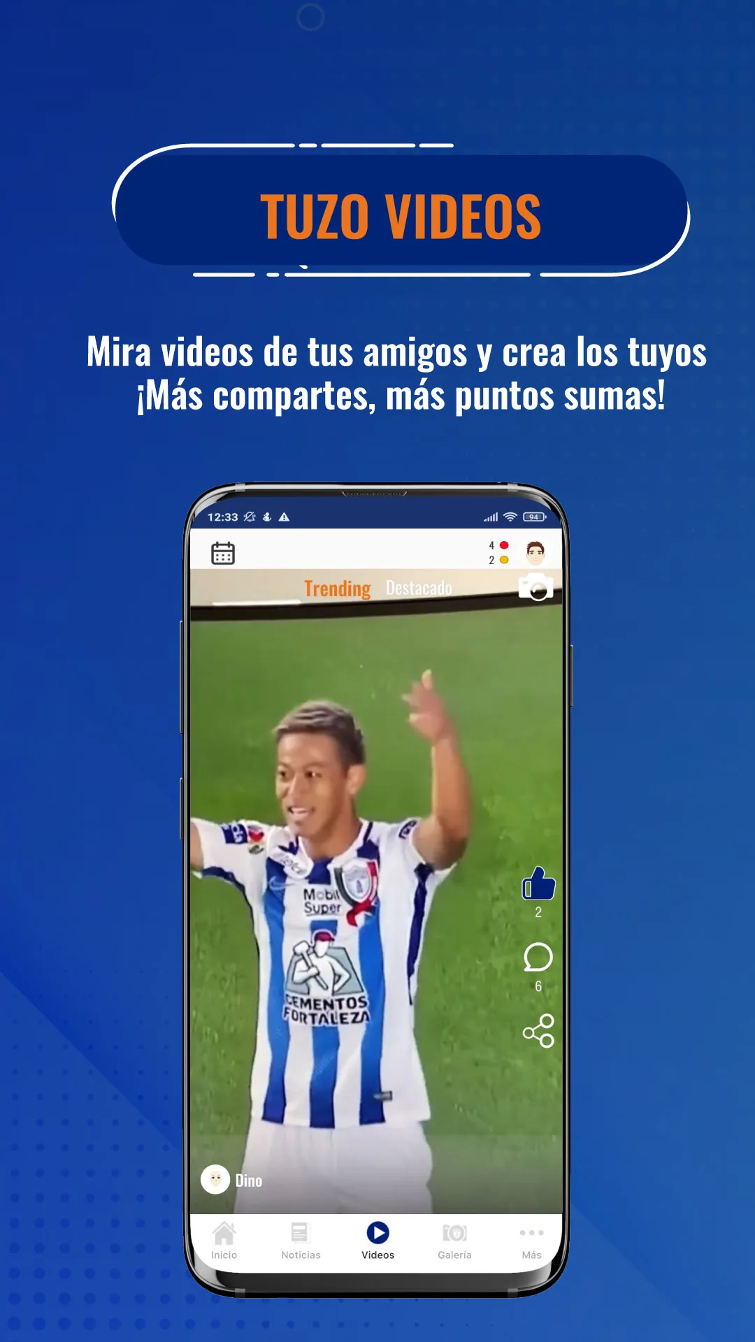 C.F. Pachuca | Indus Appstore | Screenshot